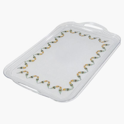 Beautiful Moment Floral Print Serving Tray