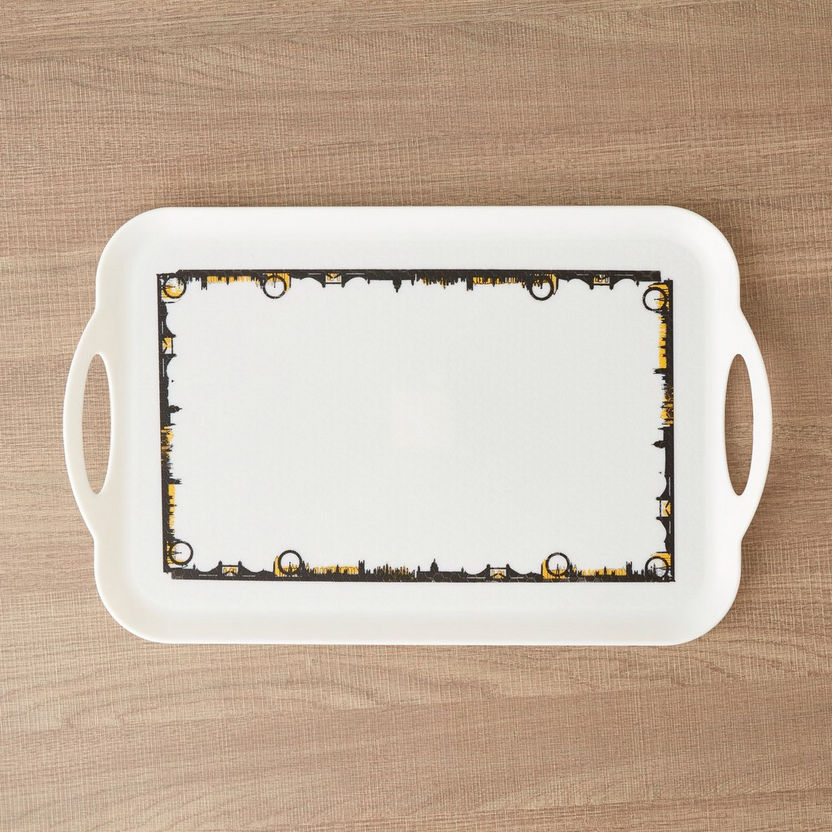 Cityscape Print Serving Tray-Trays-image-1
