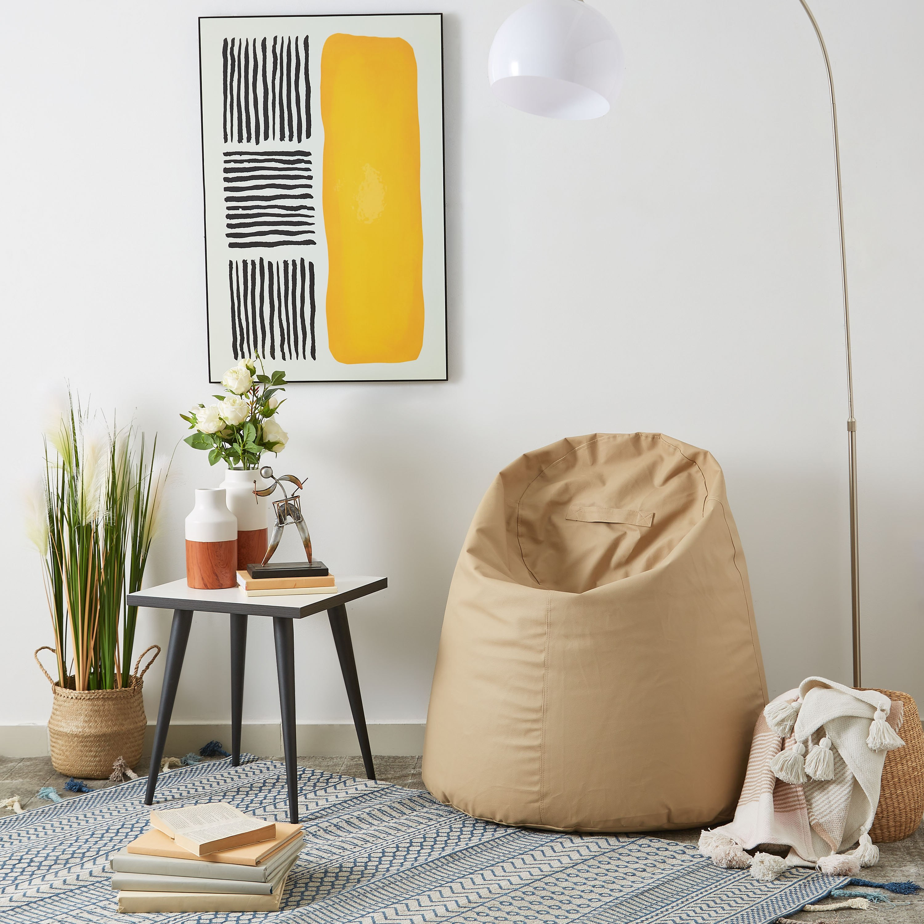 كرسي بين باج كبير من كومفي - 75x110  سم-hbxfurniture-kidsroom-kidsbeanbags-image-4