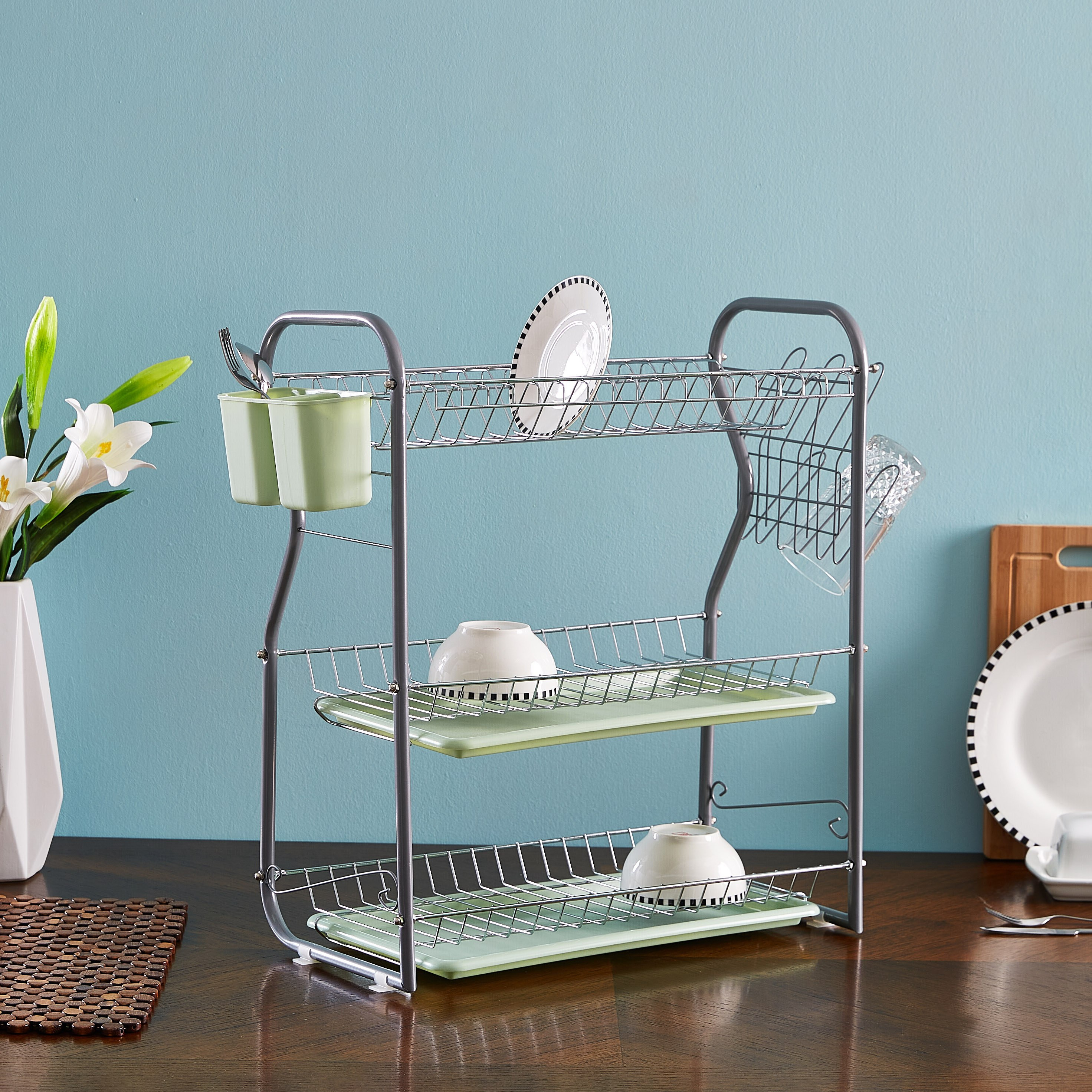 حامل صحون بـ3 أرفف وصينيّتان وحاوية ملاعق انترسايد-hbxhomeware-hbxkitchen-image-5
