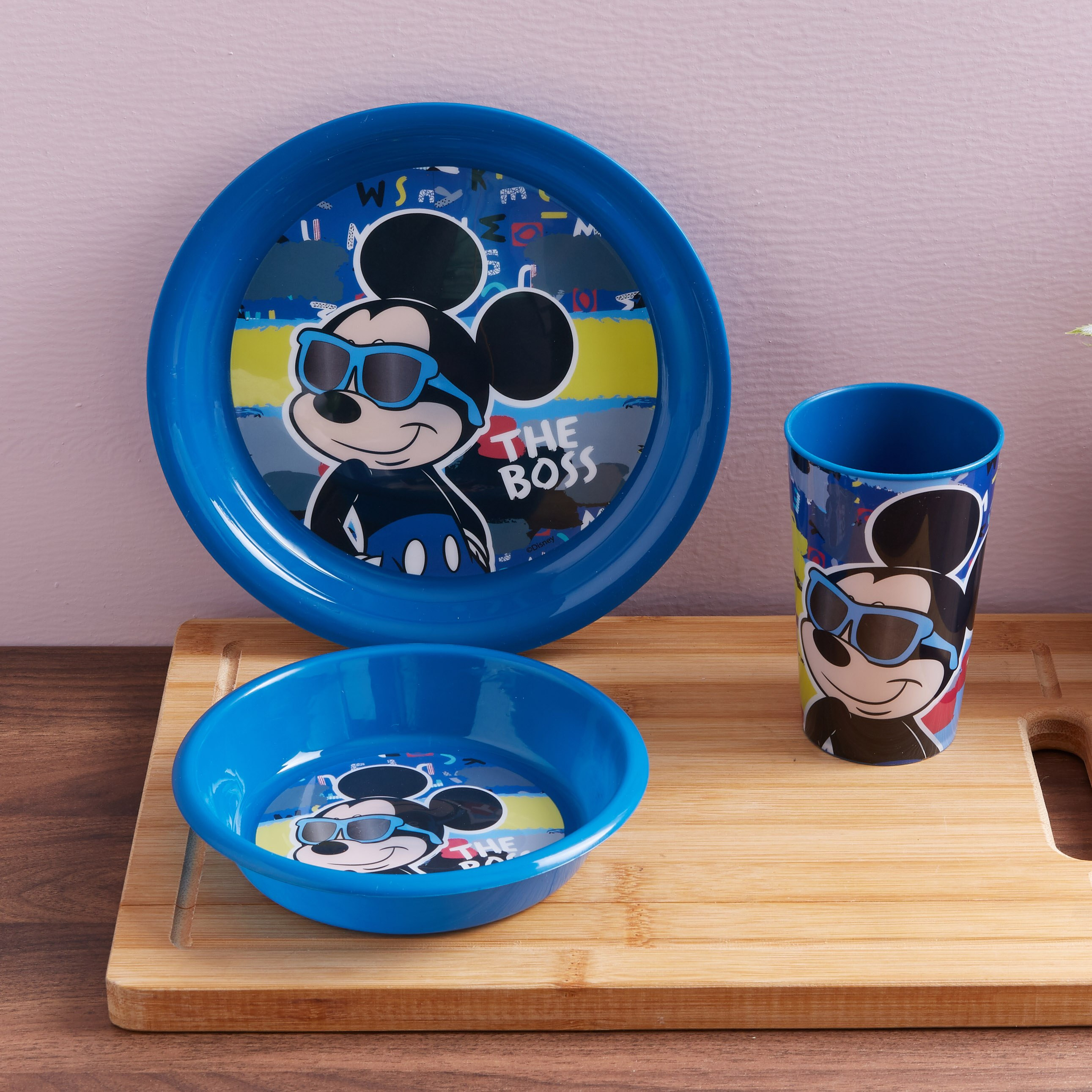 طقم إفطار 3 قطع بطبعات ميكي ماوس-hbxhomeware-hbxkidsandyouth-image-1