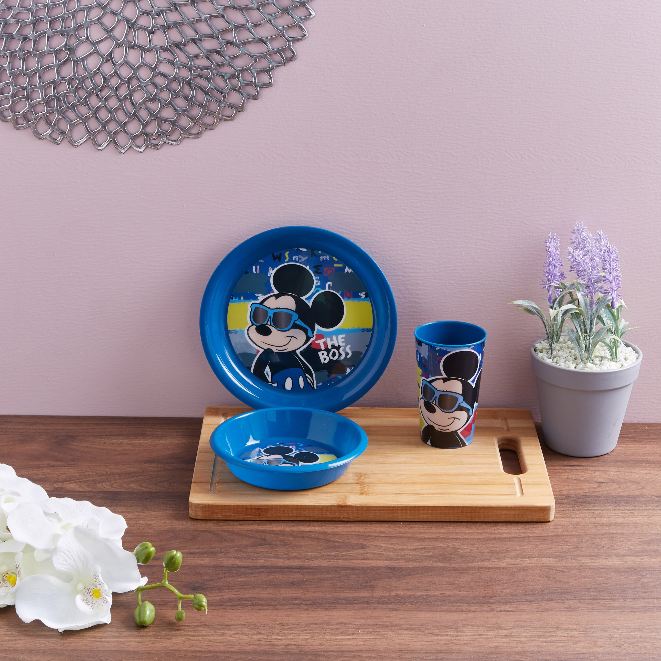 طقم إفطار 3 قطع بطبعات ميكي ماوس-hbxhomeware-hbxkidsandyouth-image-3