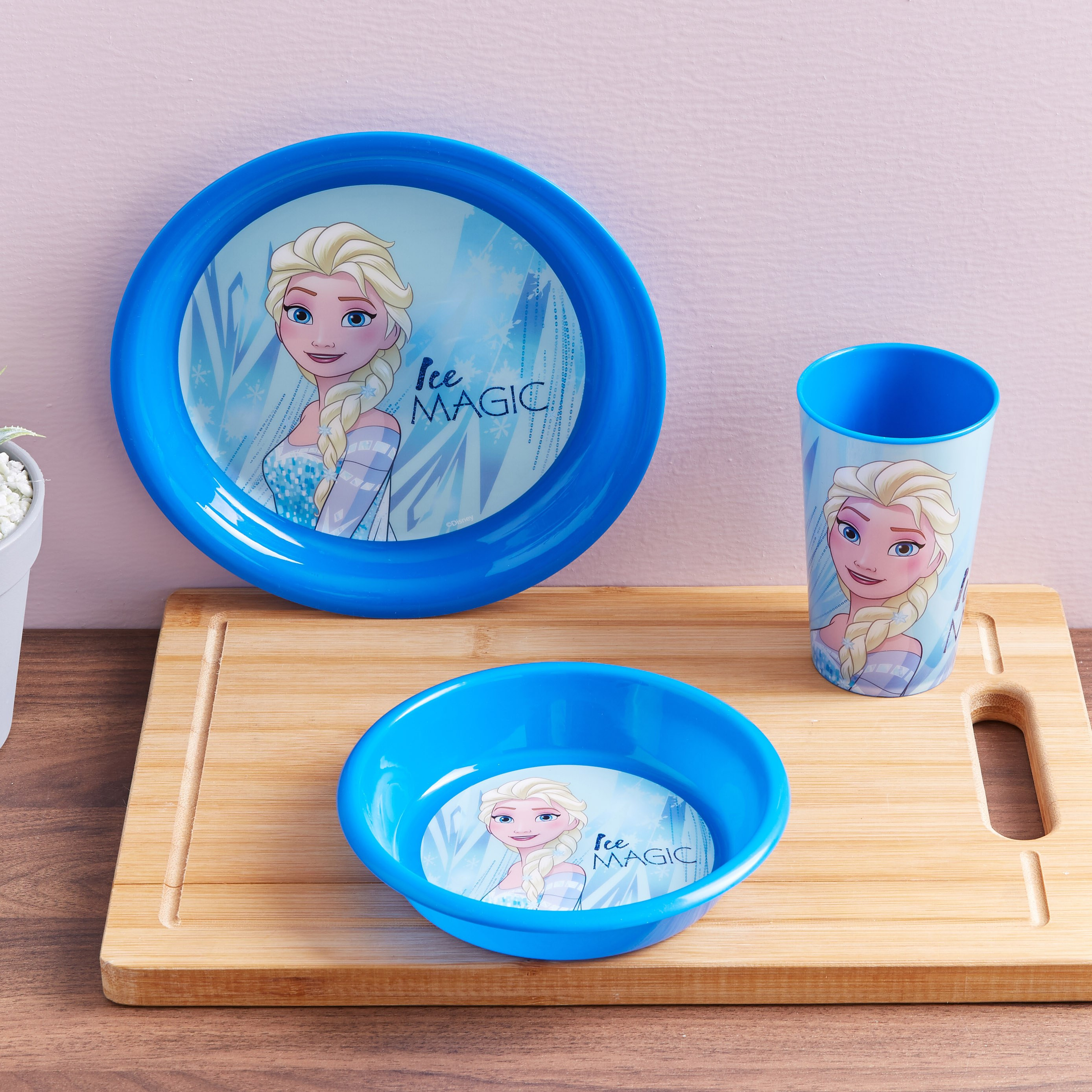 طقم إفطار 3 قطع بطبعات فروزن-hbxhomeware-hbxkidsandyouth-image-1