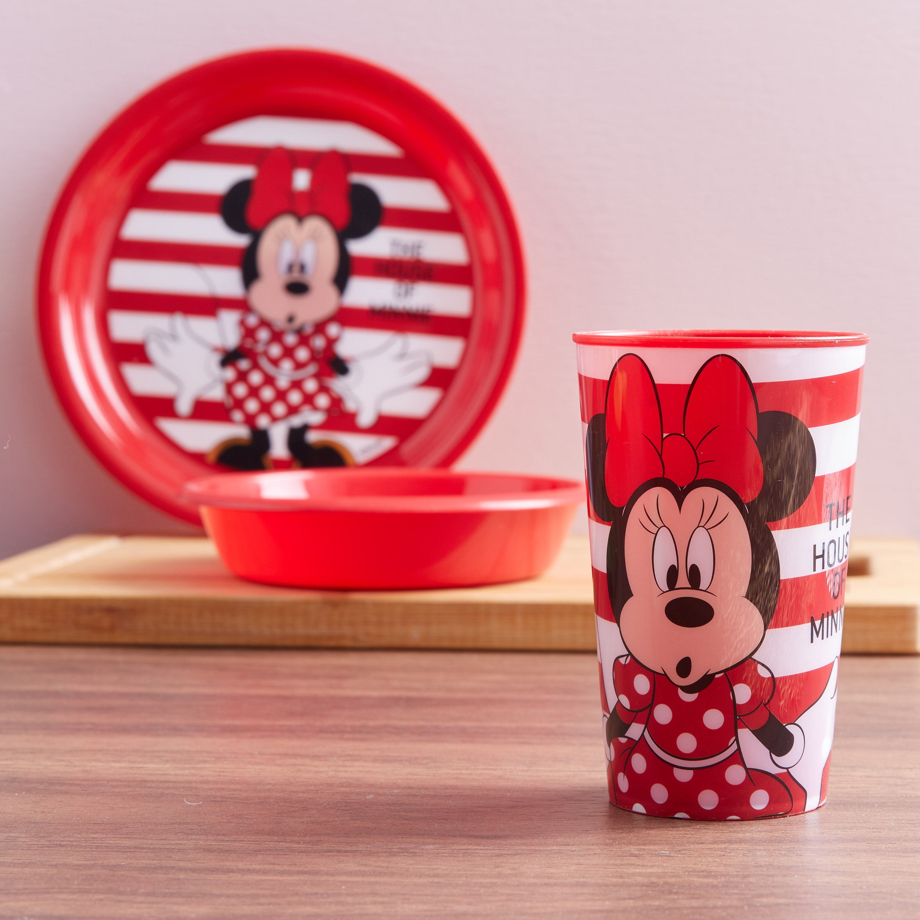 Minnie Mouse 3-Piece Printed Breakfast Set-hbxhomeware-hbxkidsandyouth-image-2