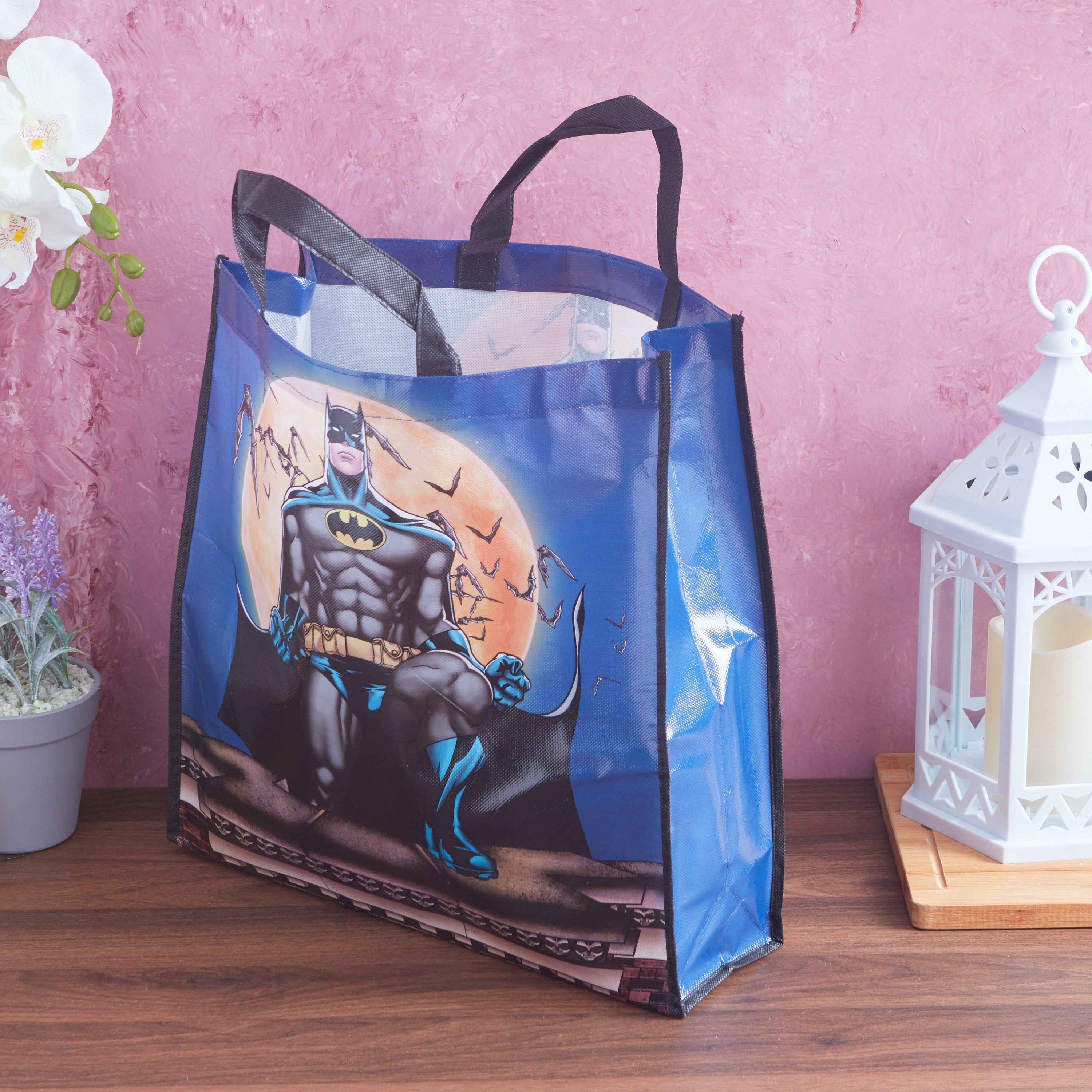 Batman Printed Shopping Bag-hbxhomeware-hbxkidsandyouth-image-2