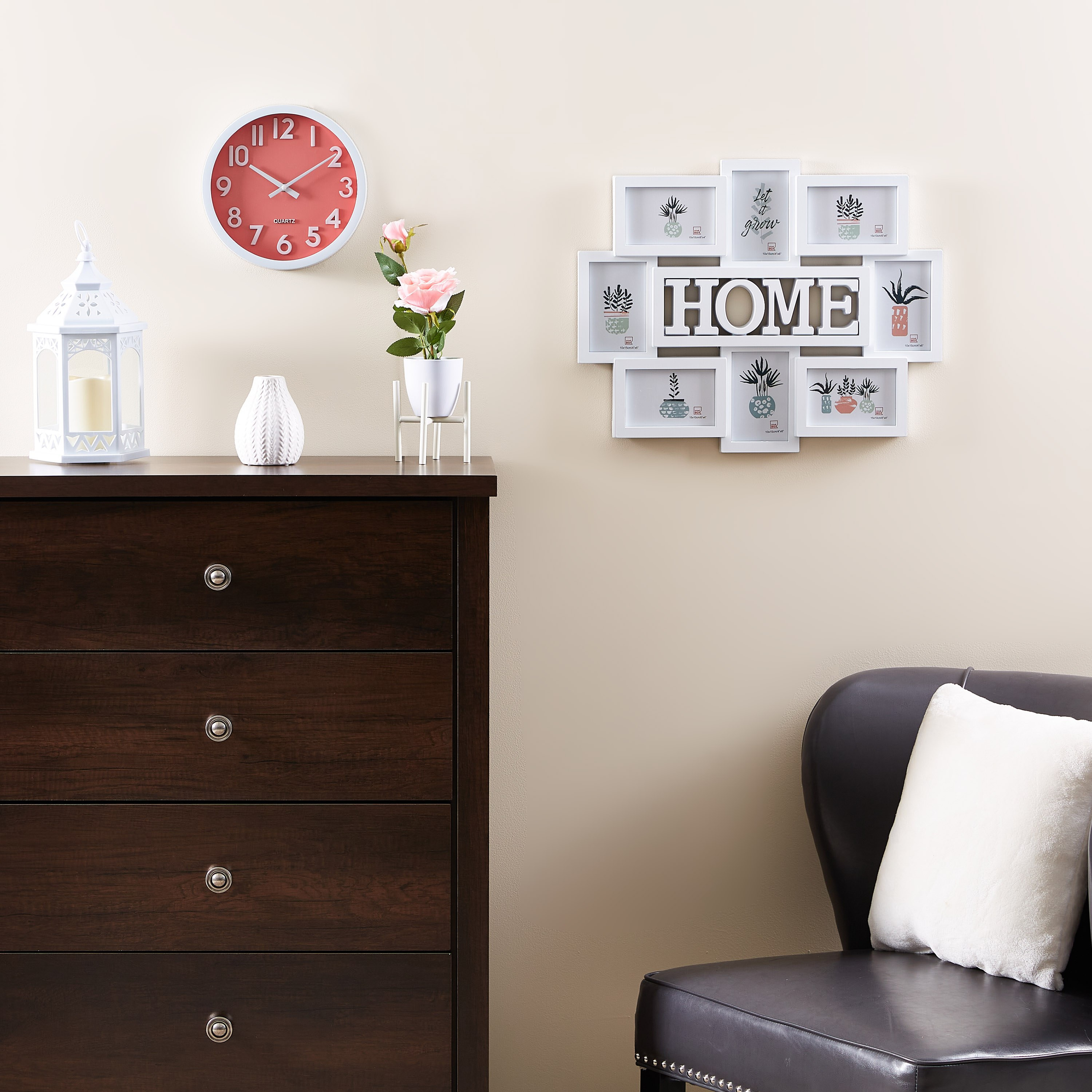 برواز صور مجمعة لـ 8 صورة مع زينة نصية-hbxkidsandyouth-walldecor-photoframes-image-4