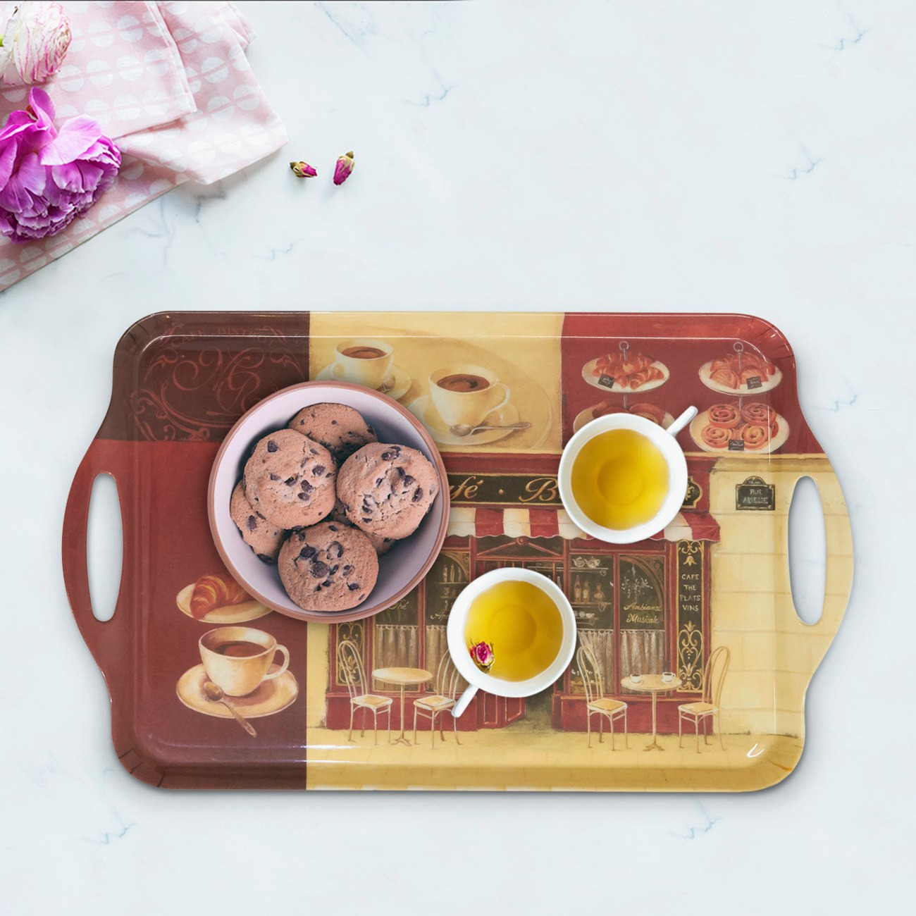 Tea-Time Printed Serving Tray-hbxhomeware-hbxkitchen-image-1