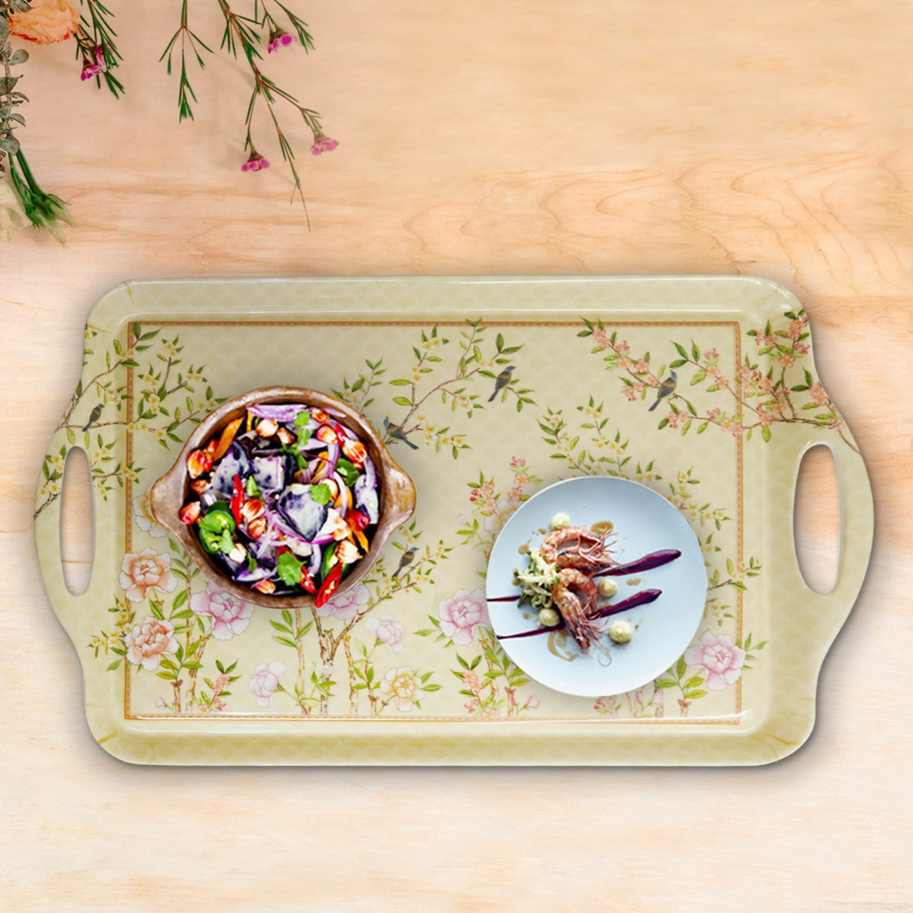 Garden Print Serving Tray-hbxhomeware-hbxkitchen-image-1