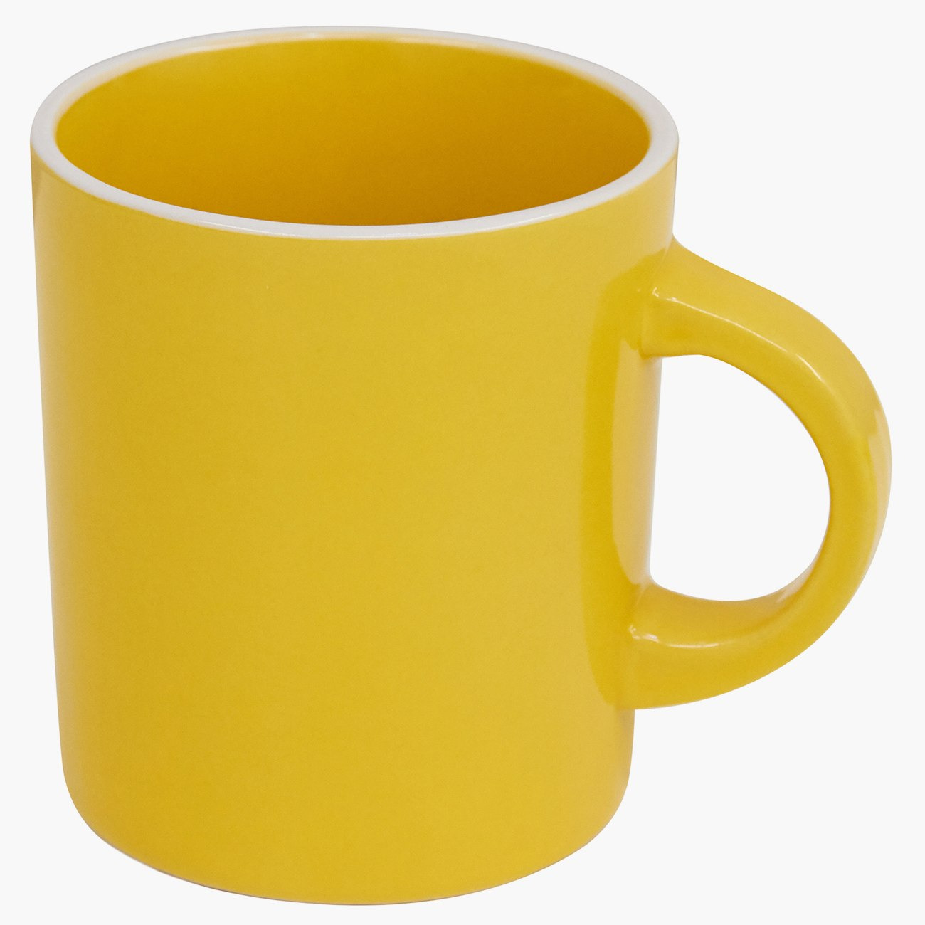 Coffee Mug with Curved Handle - 300 ml-hbxdecorandfurnishings-tabletop-crockery-image-2