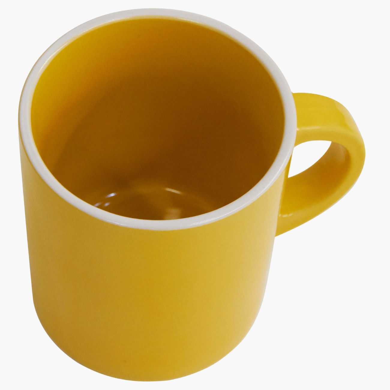 Coffee Mug with Curved Handle - 300 ml-hbxdecorandfurnishings-tabletop-crockery-image-4