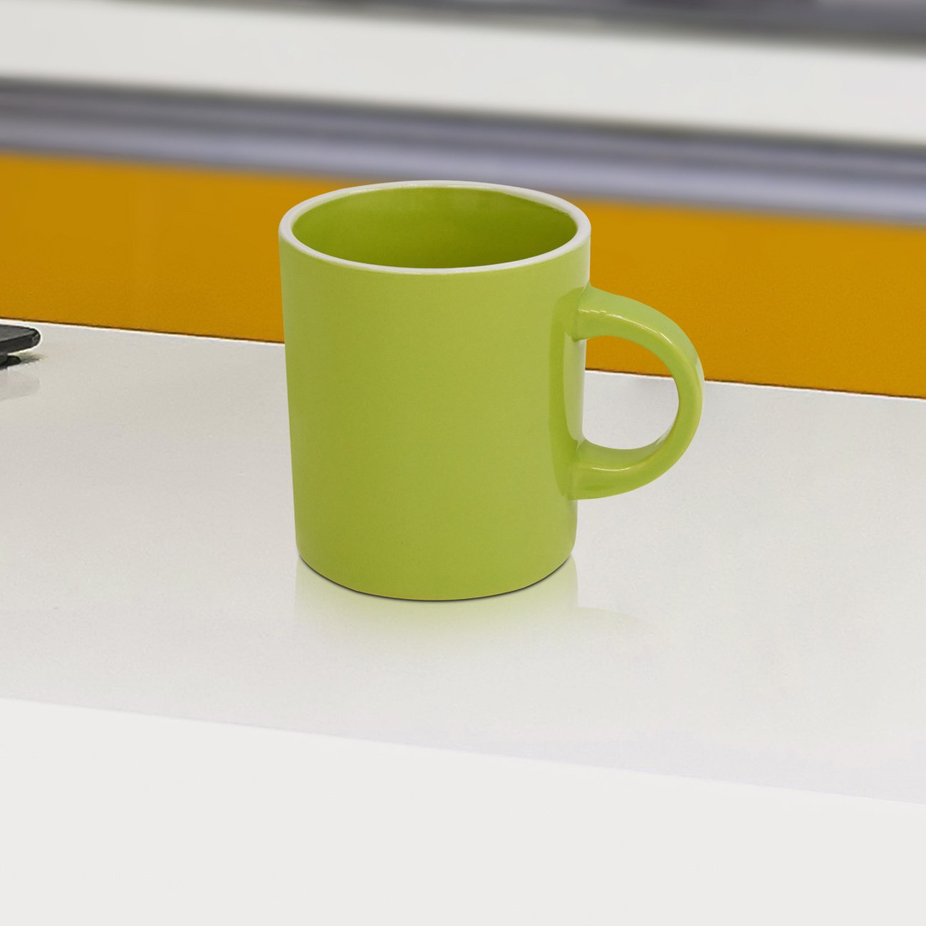 Coffee Mug with Curved Handle - 300 ml-hbxdecorandfurnishings-tabletop-crockery-image-1