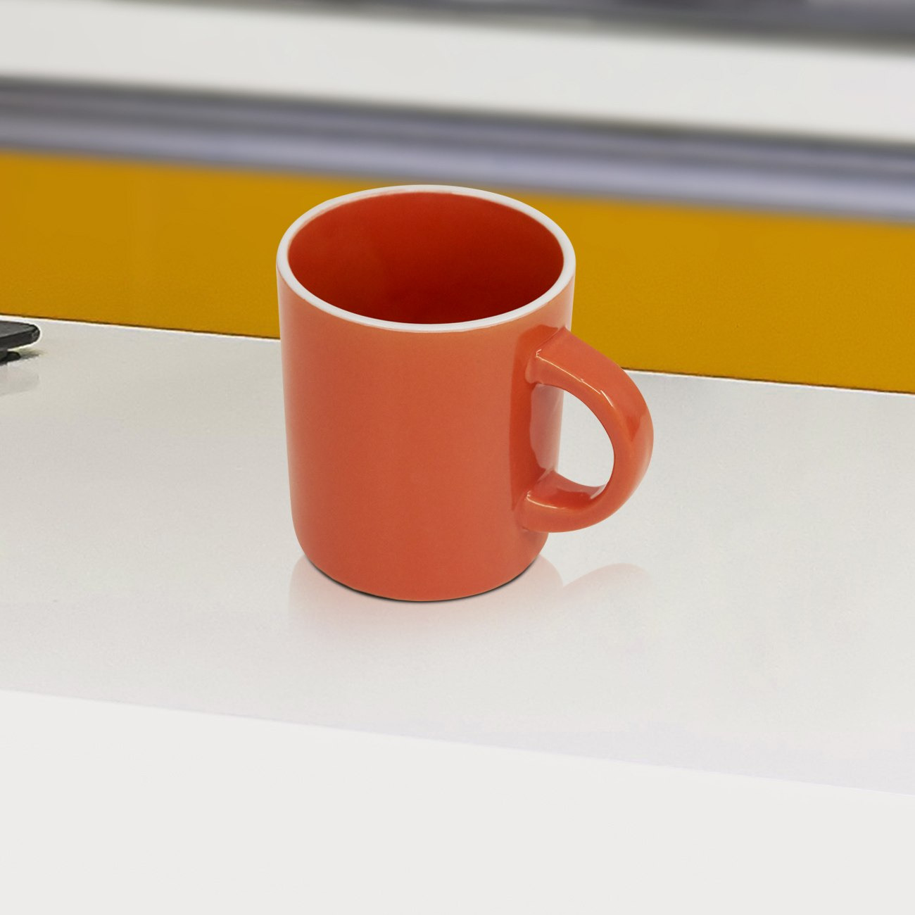 Coffee Mug with Curved Handle - 300 ml-hbxhomeware-diningandtabletop-coffeeandteasets-image-1