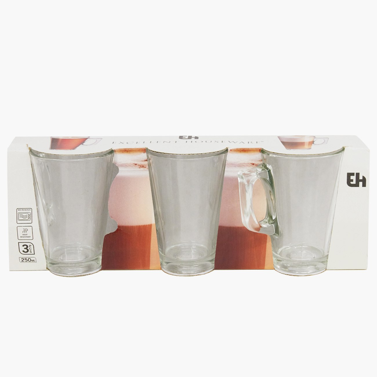 أكواب شاي وقهوة- طقم من 3 قطع-hbxhomeware-diningandtabletop-coffeeandteasets-image-2