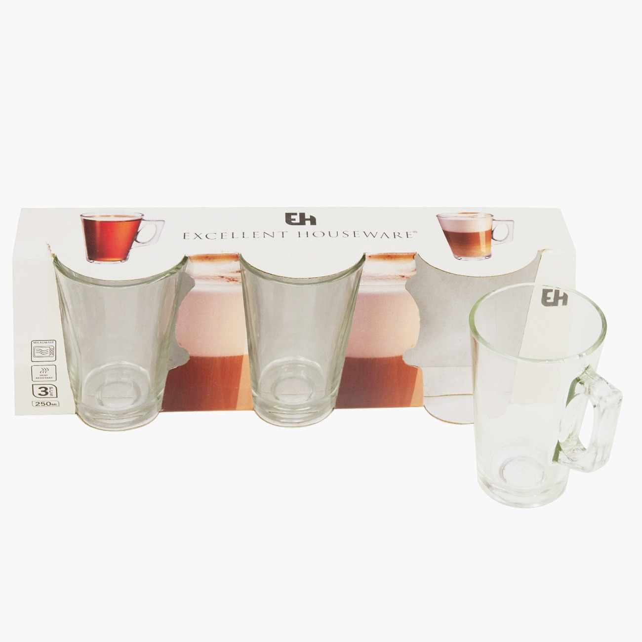 أكواب شاي وقهوة- طقم من 3 قطع-hbxhomeware-diningandtabletop-coffeeandteasets-image-3