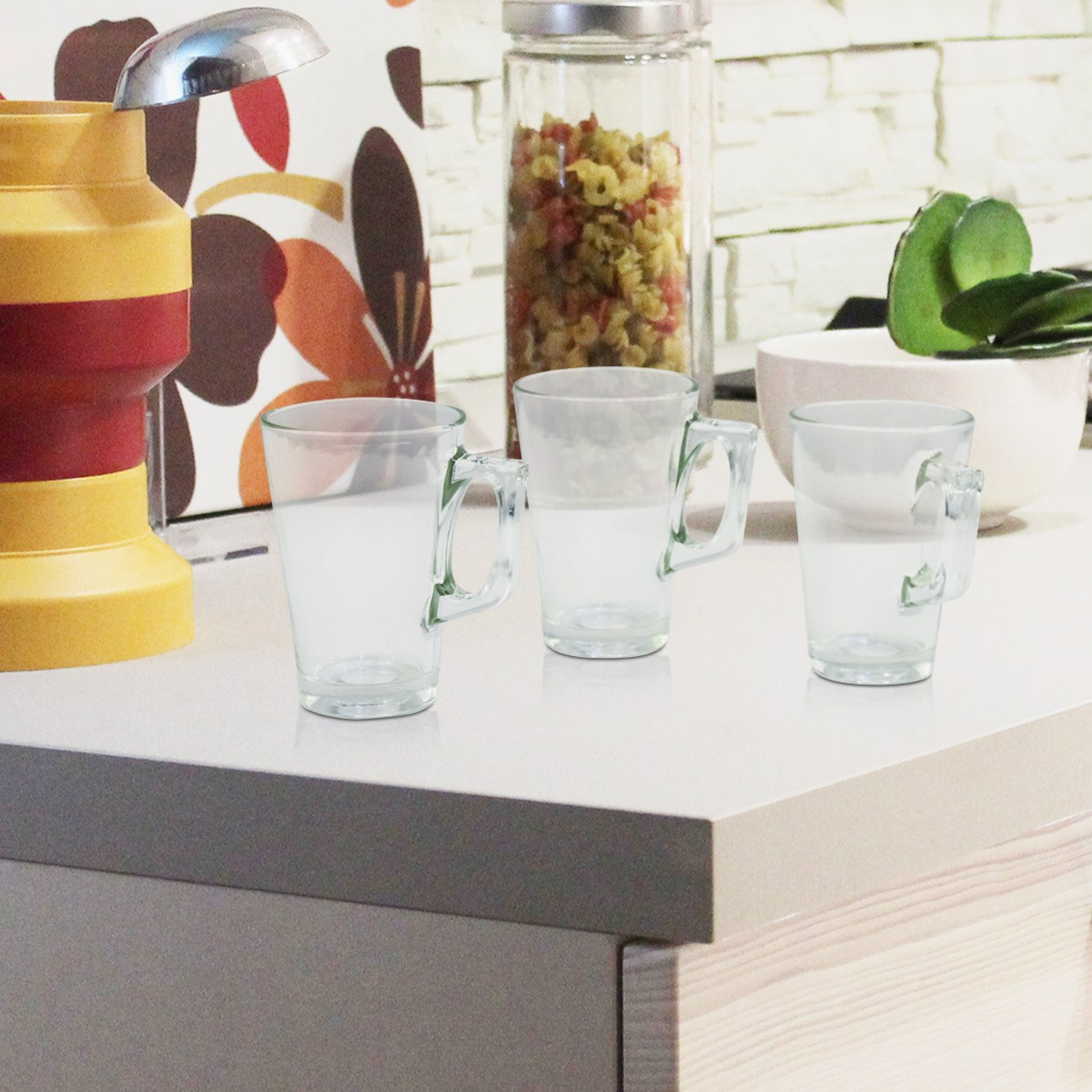 أكواب شاي وقهوة- طقم من 3 قطع-hbxhomeware-diningandtabletop-coffeeandteasets-image-1