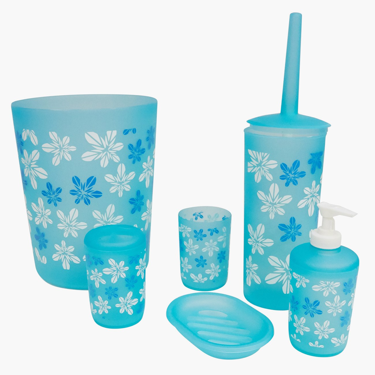 اكسسوارات حمام بطبعات أزهار- طقم من 6 قطع-PROMO_HB_AE_B1G1_250925-image-1