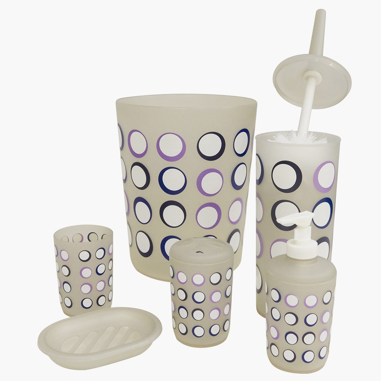 طقم اكسسوارات حمّام بطبعات منقّطة- 6 قطع-PROMO_HB_AE_B1G1_250925-image-4