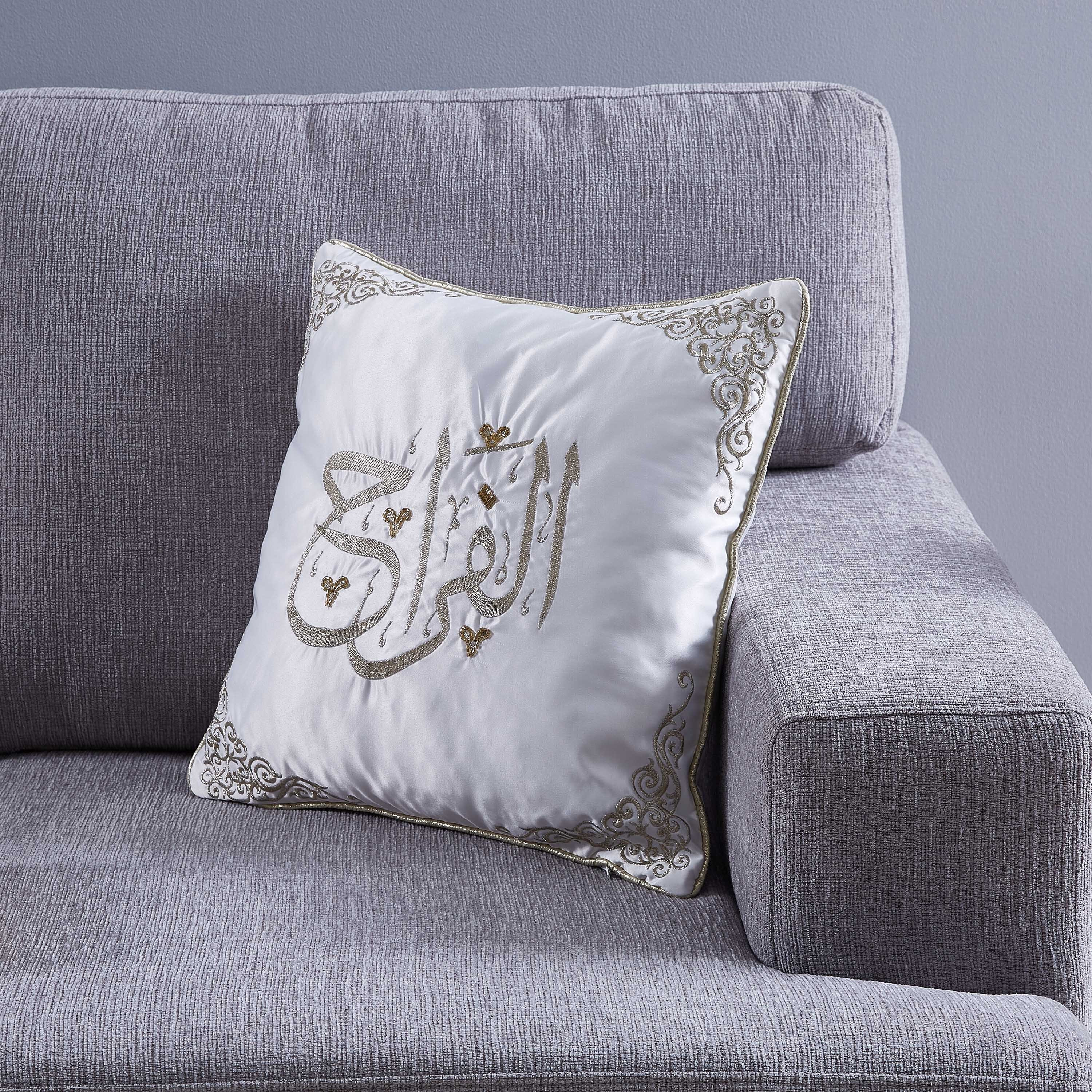 وسادة محشوة مطرزة من جوي - 40x40 سم-hbxlivingroom-furnishings-cushionsandcovers-filledcushions-image-1