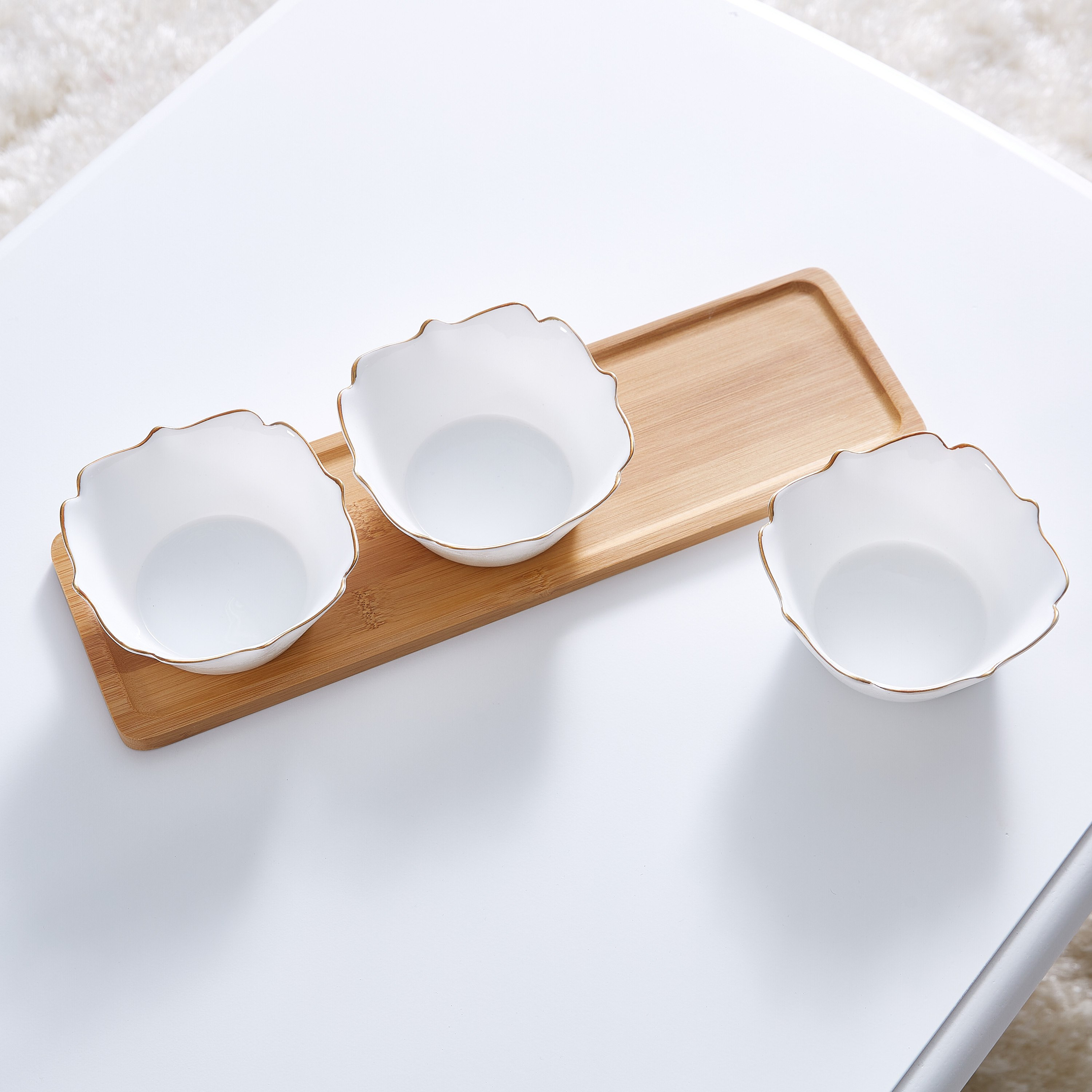 وعاء شوربة بورسلين 4 قطع وصينية خيزران من أوبلوير-hbxhomeware-hbxkitchen-image-2