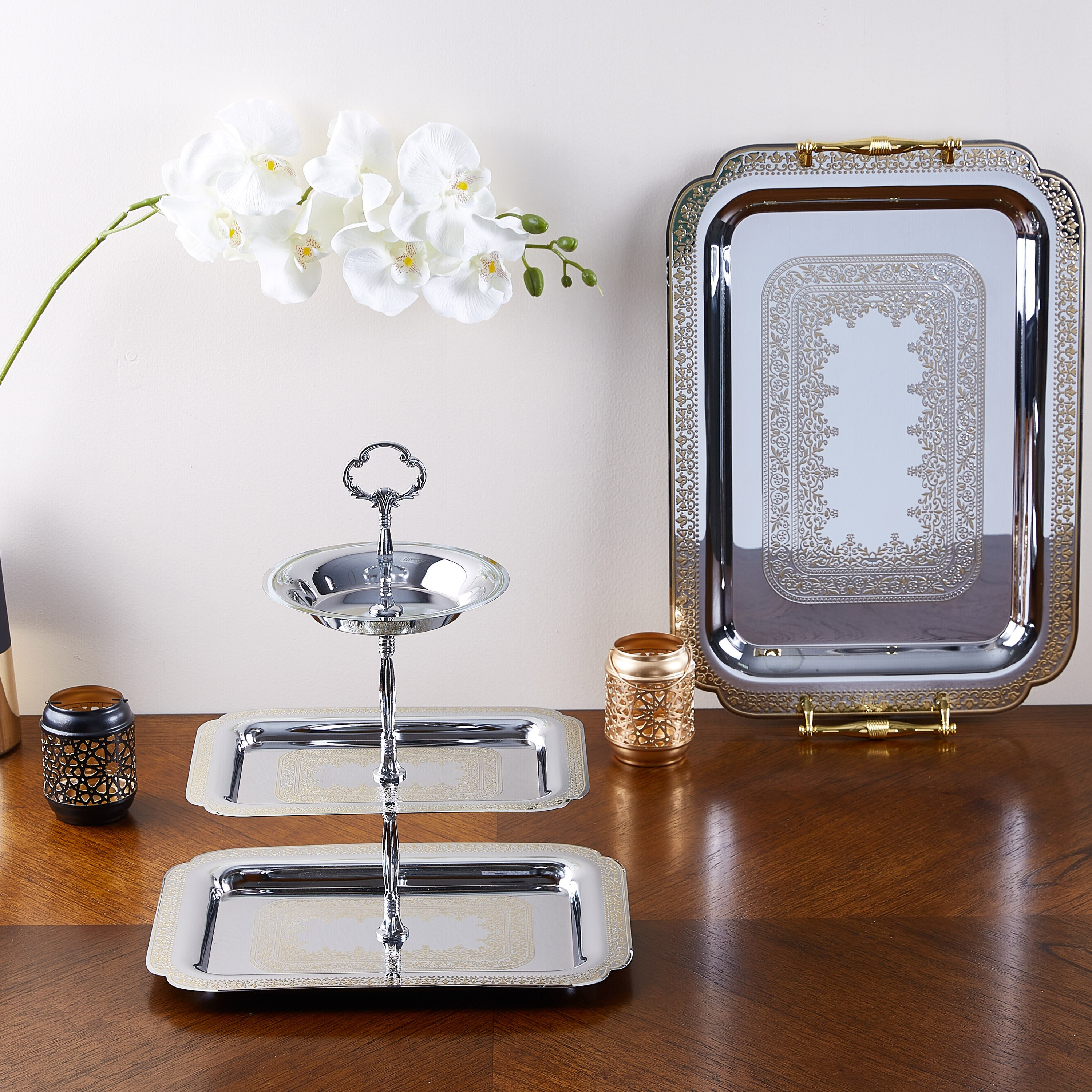 Festive Rectangular Tray - Set of 2-hbxhomeware-hbxkitchen-image-4