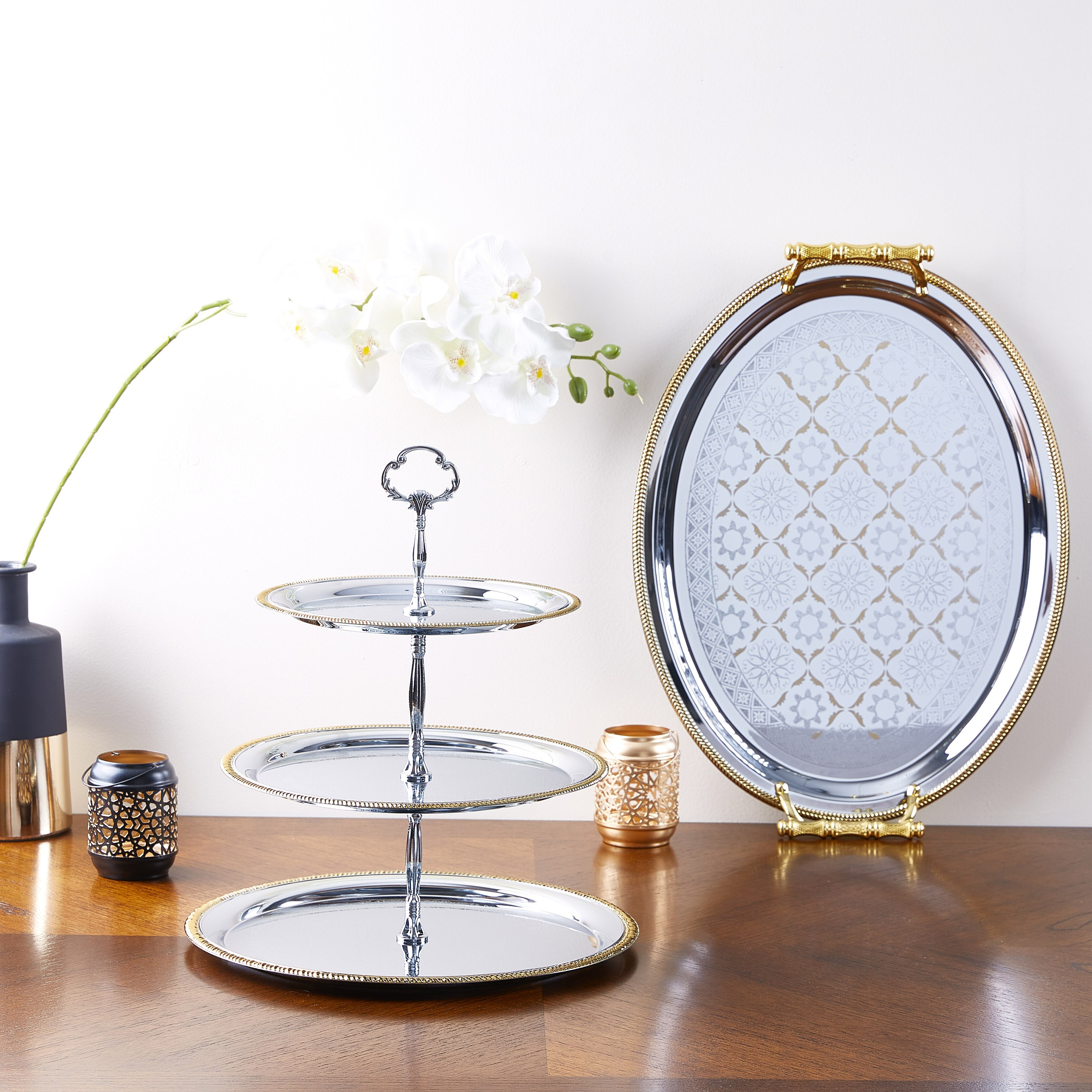 صحن تقديم كيك مستدير بثلاثة طوابق من فيستيف-hbxdecorandfurnishings-tabletop-serveware-image-4