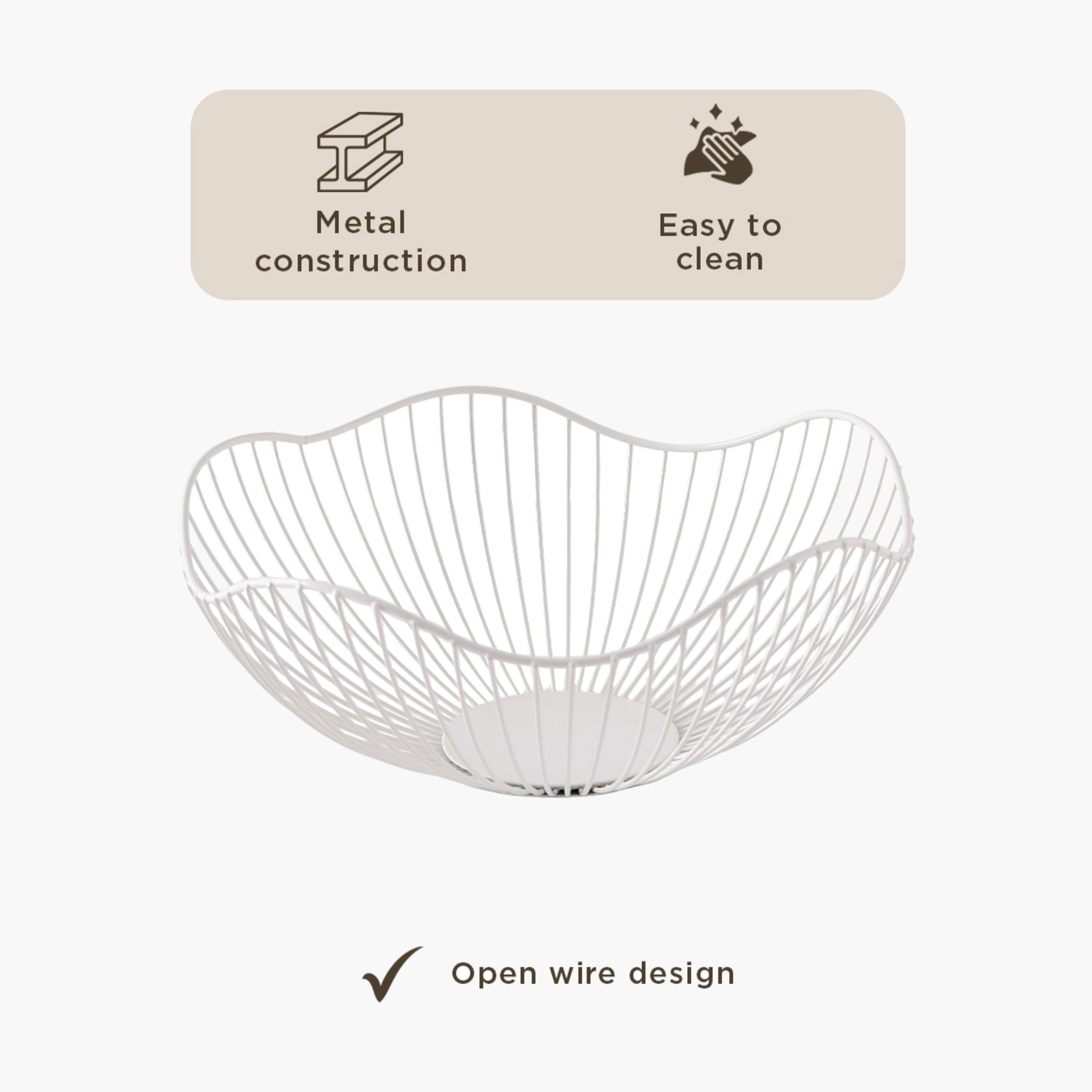 Maisan Fruit Basket - 28 cm-hbxkitchen-kitchenware-kitchenaccessories-image-6