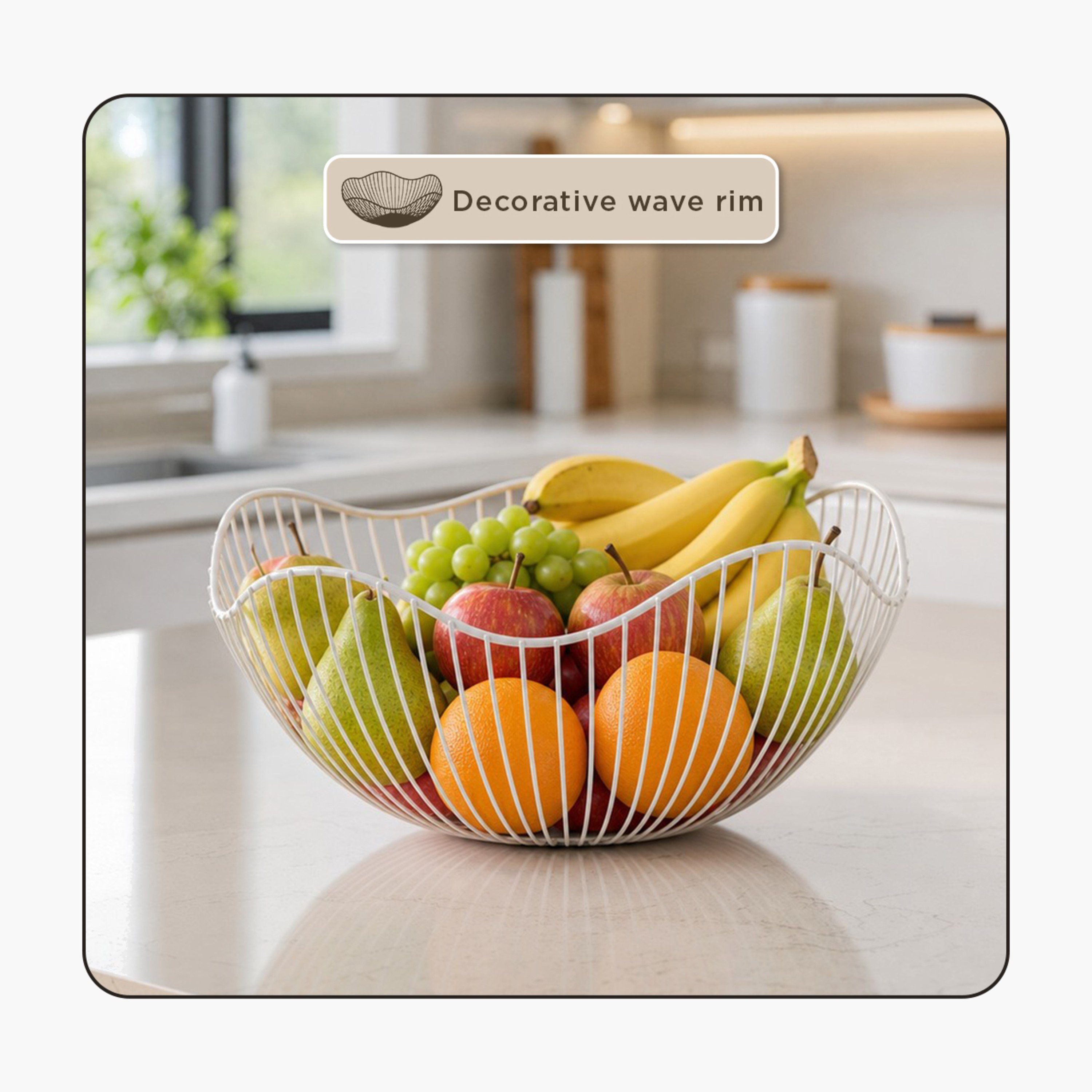 Maisan Fruit Basket - 28 cm-hbxkitchen-kitchenware-kitchenaccessories-image-7