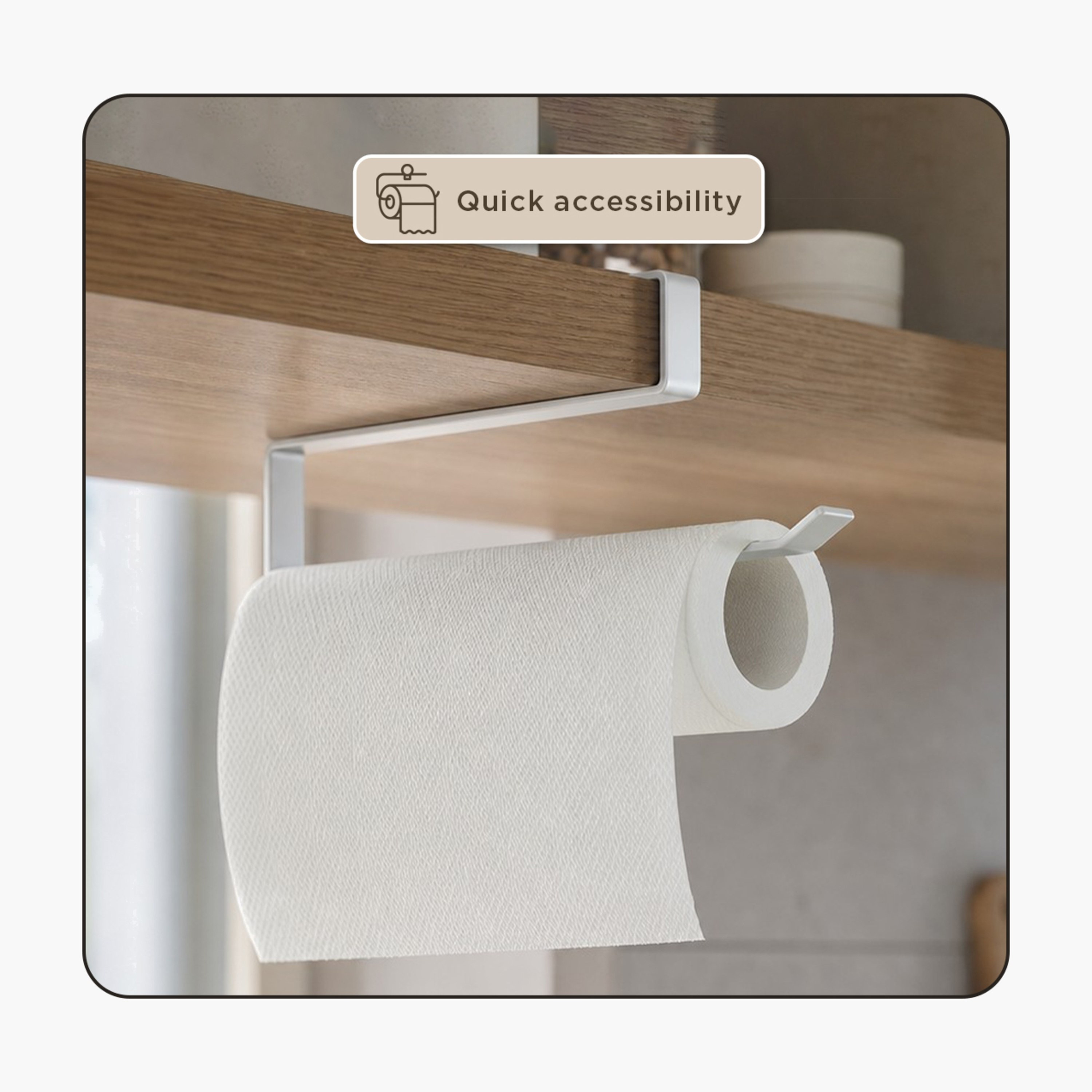 حامل لفافات مناديل ورقية برف سفلي من مايسان - 23 سم-hbxhomeware-hbxkitchen-image-6