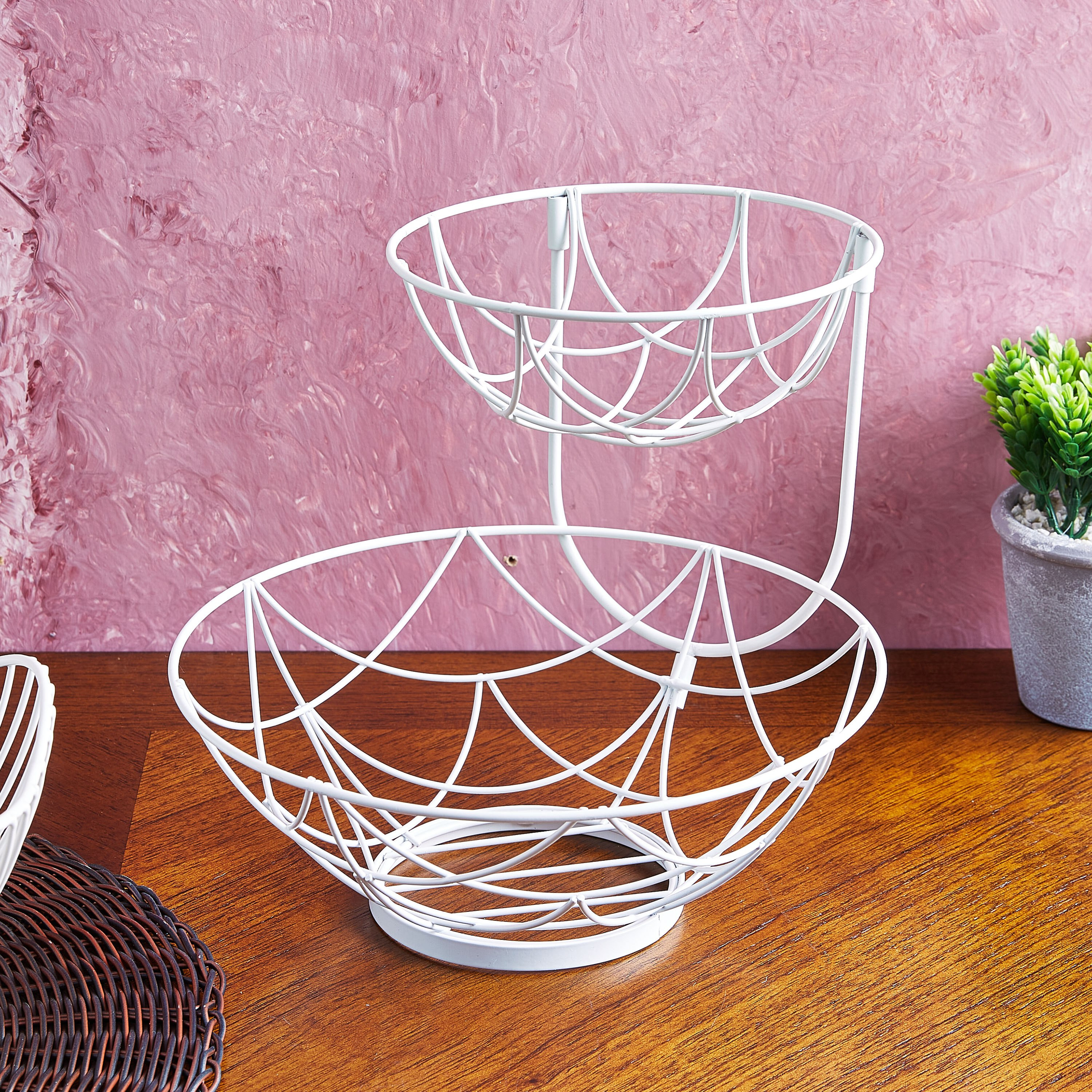 سلة فواكه بطبقتين من مايسان-hbxkitchen-kitchenware-kitchenaccessories-image-1