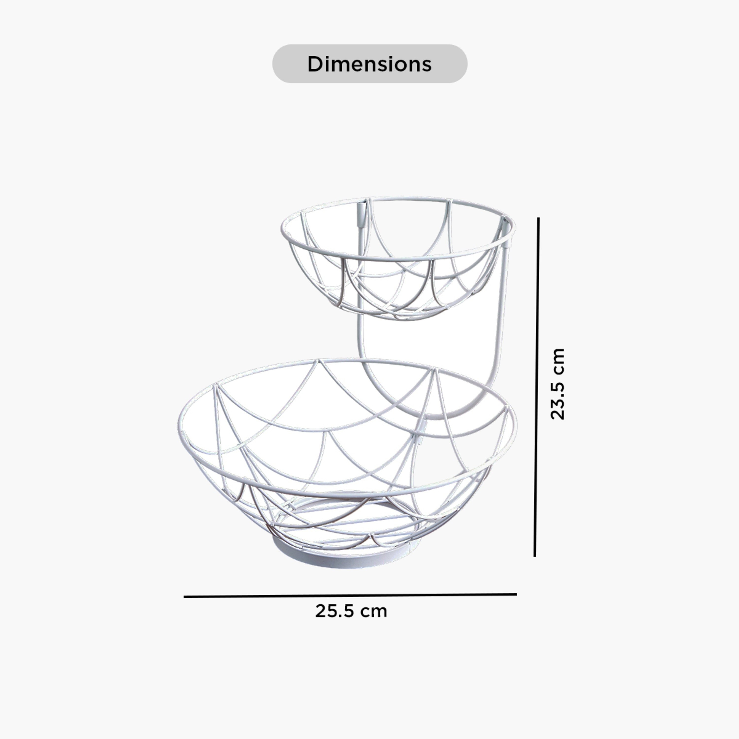 Maisan 2-Tier Fruit Basket-hbxkitchen-kitchenware-kitchenaccessories-image-7