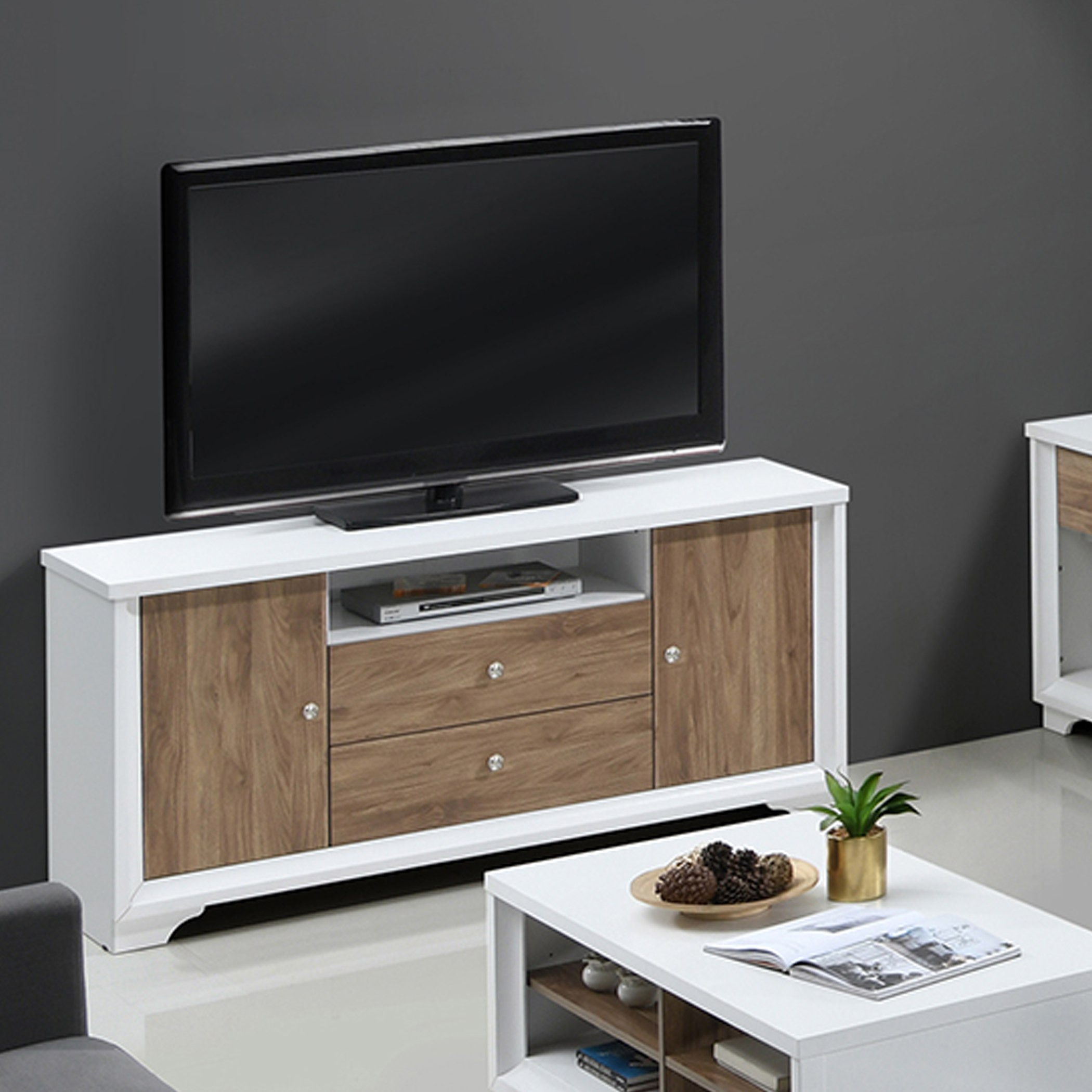 Signature TV Unit Side Board for TVs up to 65 inches-hbxlivingroom-mediaunitsandstorage-tvunits-image-1