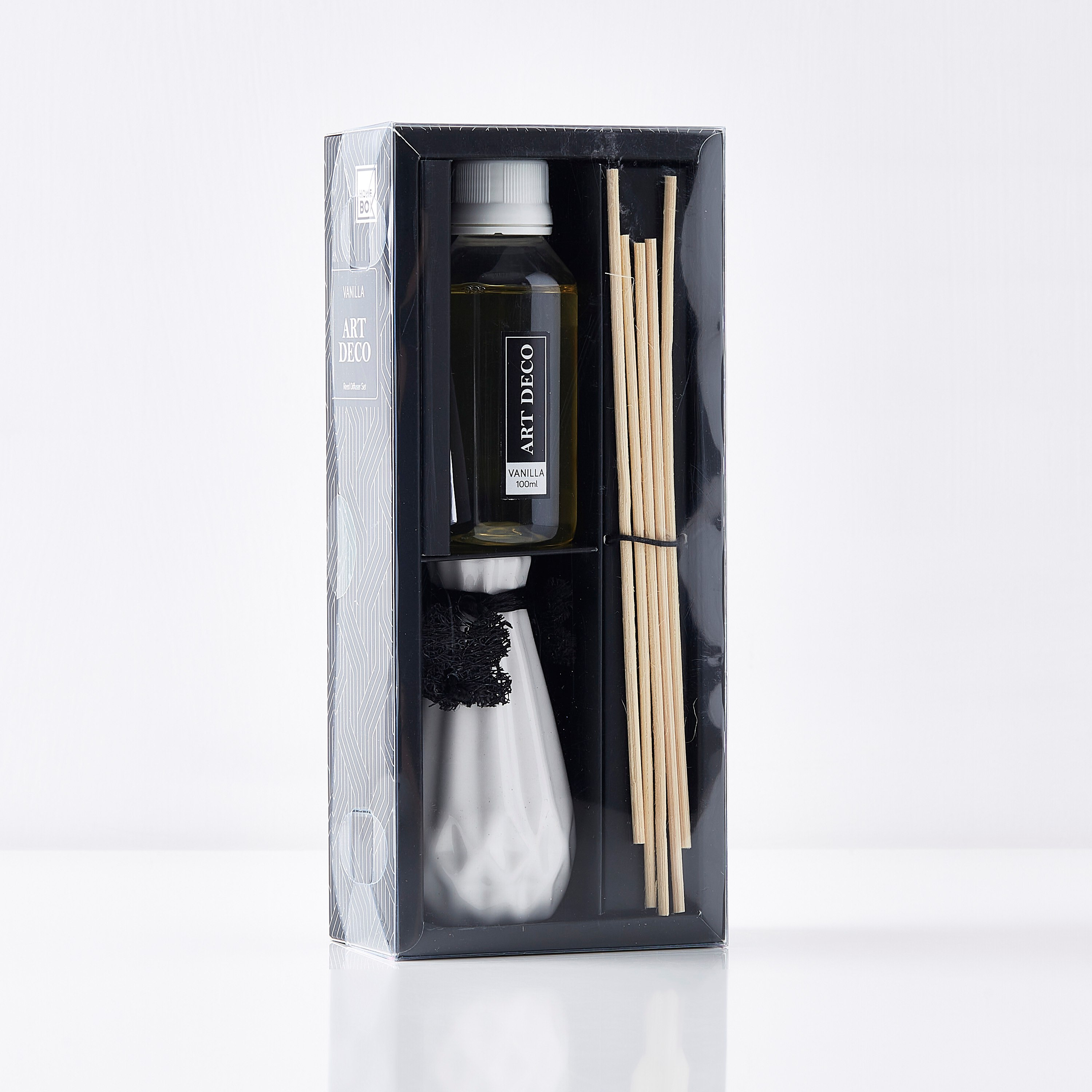 طقم موزّع عطور قصب في وعاء سيراميكي بـ 6 عيدان قصب برائحة الفانيلا من ريدن ستارلينج - 100 مل-PROMO_HB_AE_B1G1_250925-image-4