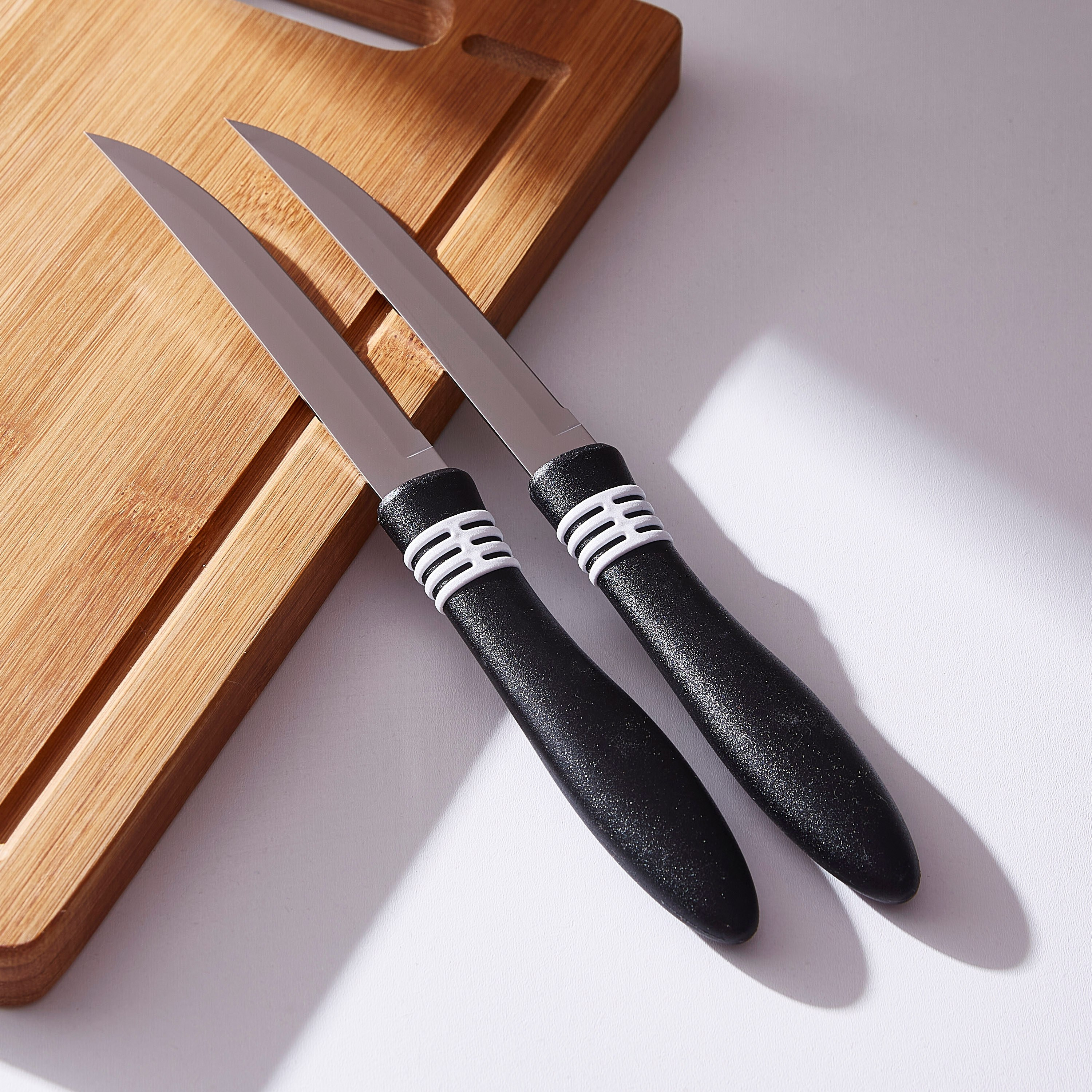سكين ستيك بحافة سادة من ترامونتينا - طقم من قطعتين-hbxkitchen-kitchenware-kitchenaccessories-image-1