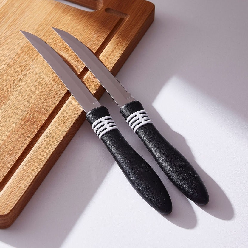 Tramontina Steak Knife with Plain Edge - Set of 2-Kitchen Accessories-image-0