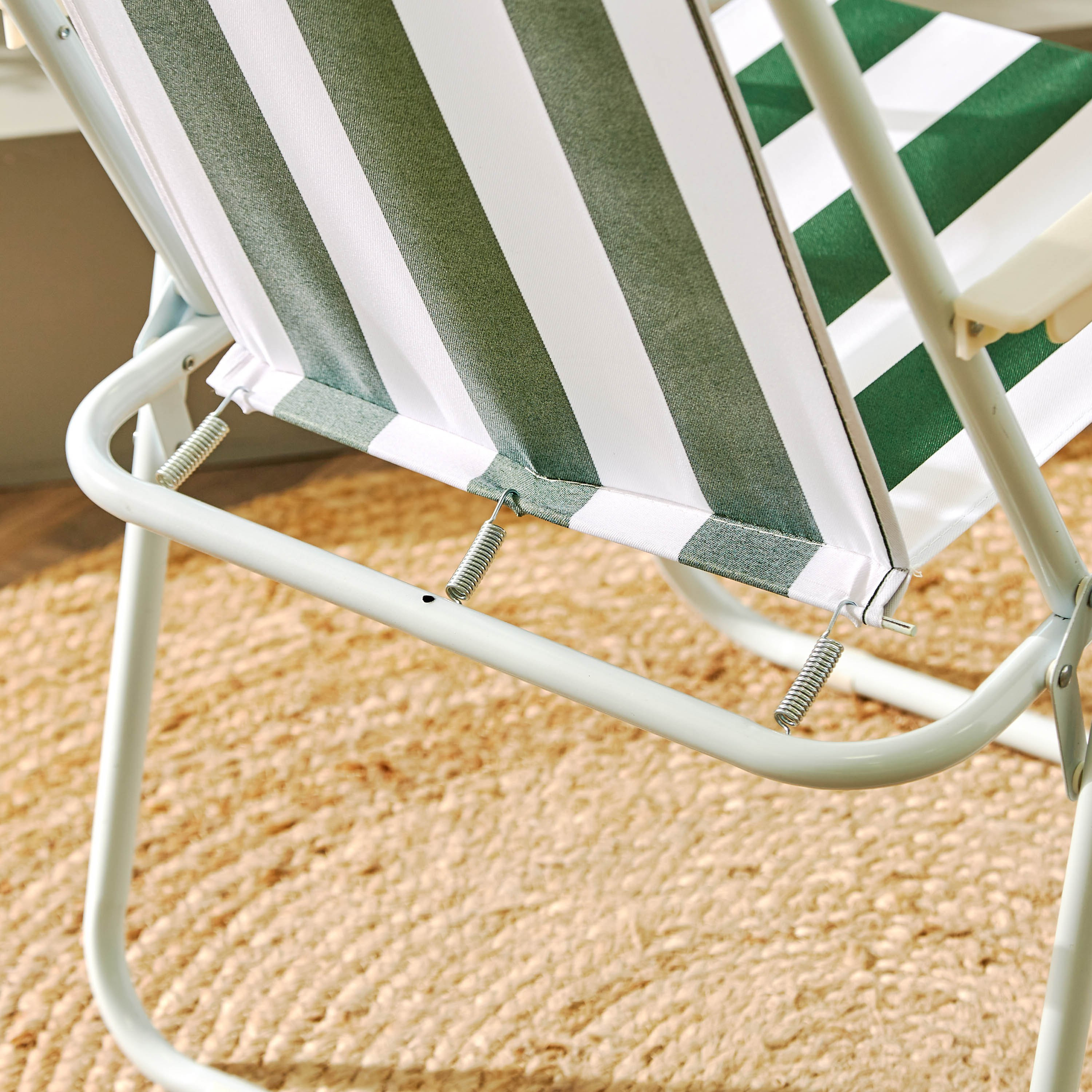 كرسي مقلم قابل للطي من باتيو - ألوان متنوعة-hbxfurniture-outdoor-swingsandchairs-image-6