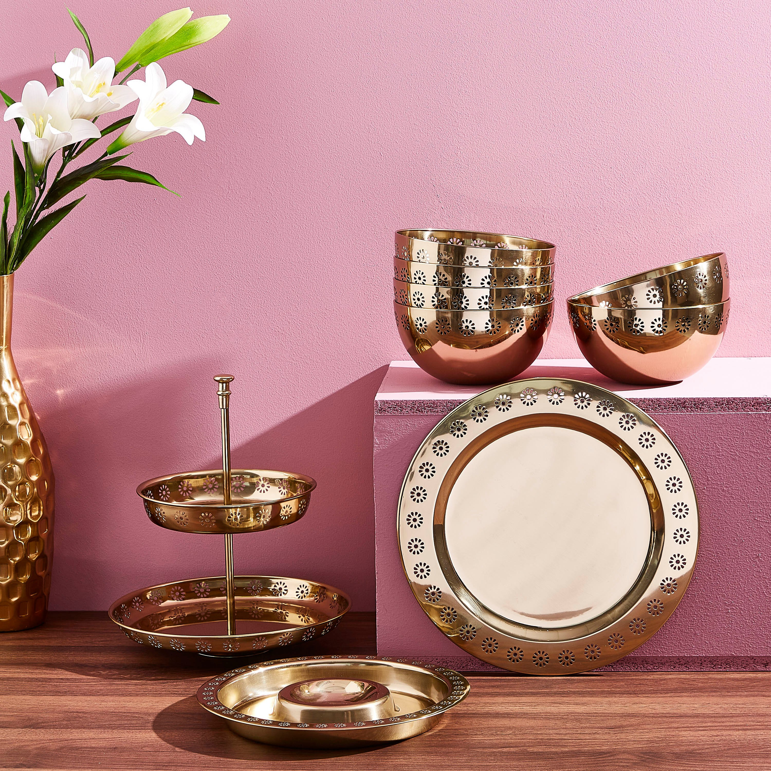 Marrakesh Chip and Dip Serving Plate - 27 cm-hbxdecorandfurnishings-tabletop-serveware-image-3