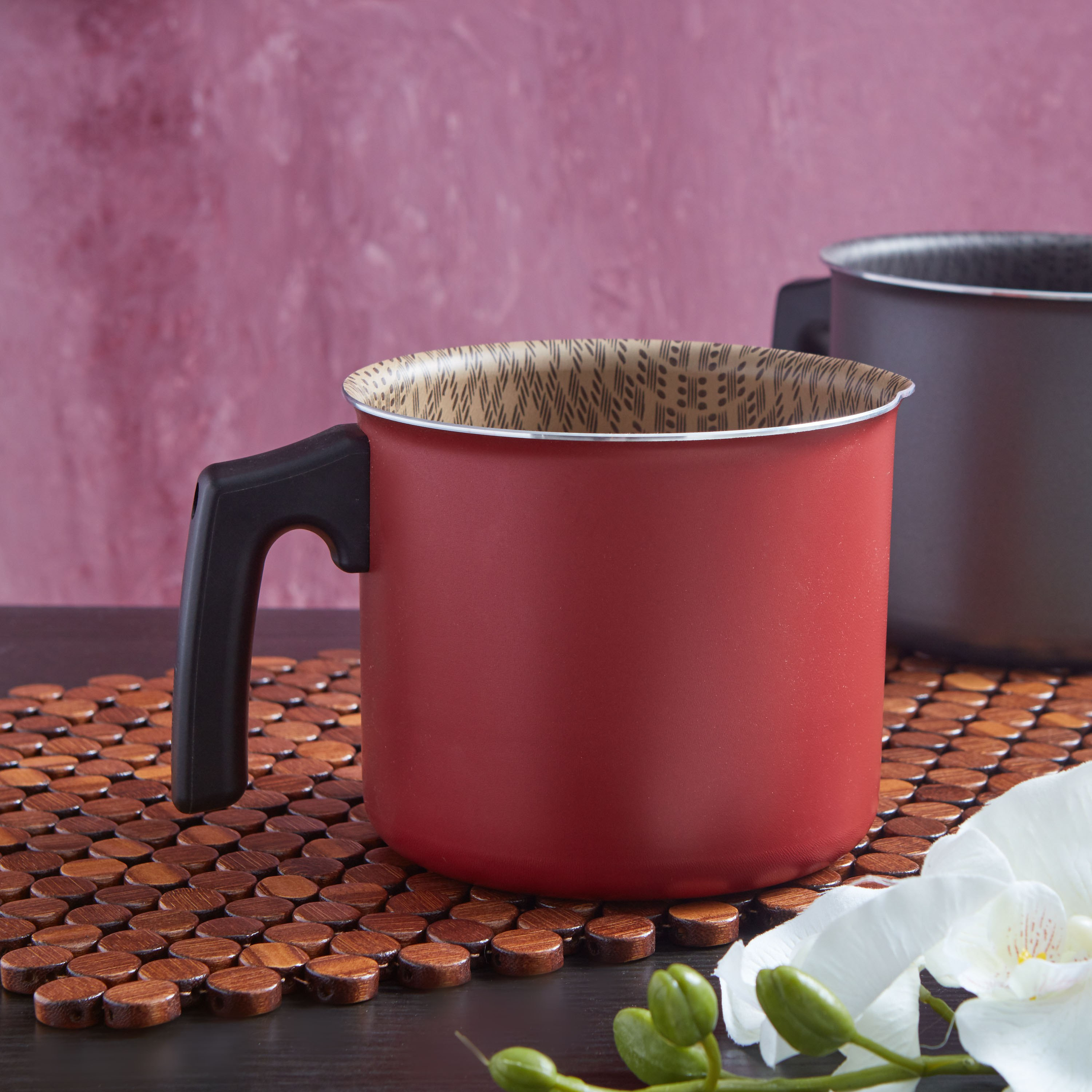 غلاية حليب غير لاصقة بمقبض من ترامونتينا - 14 سم-hbxkitchen-kitchenware-foodpreparation-image-1