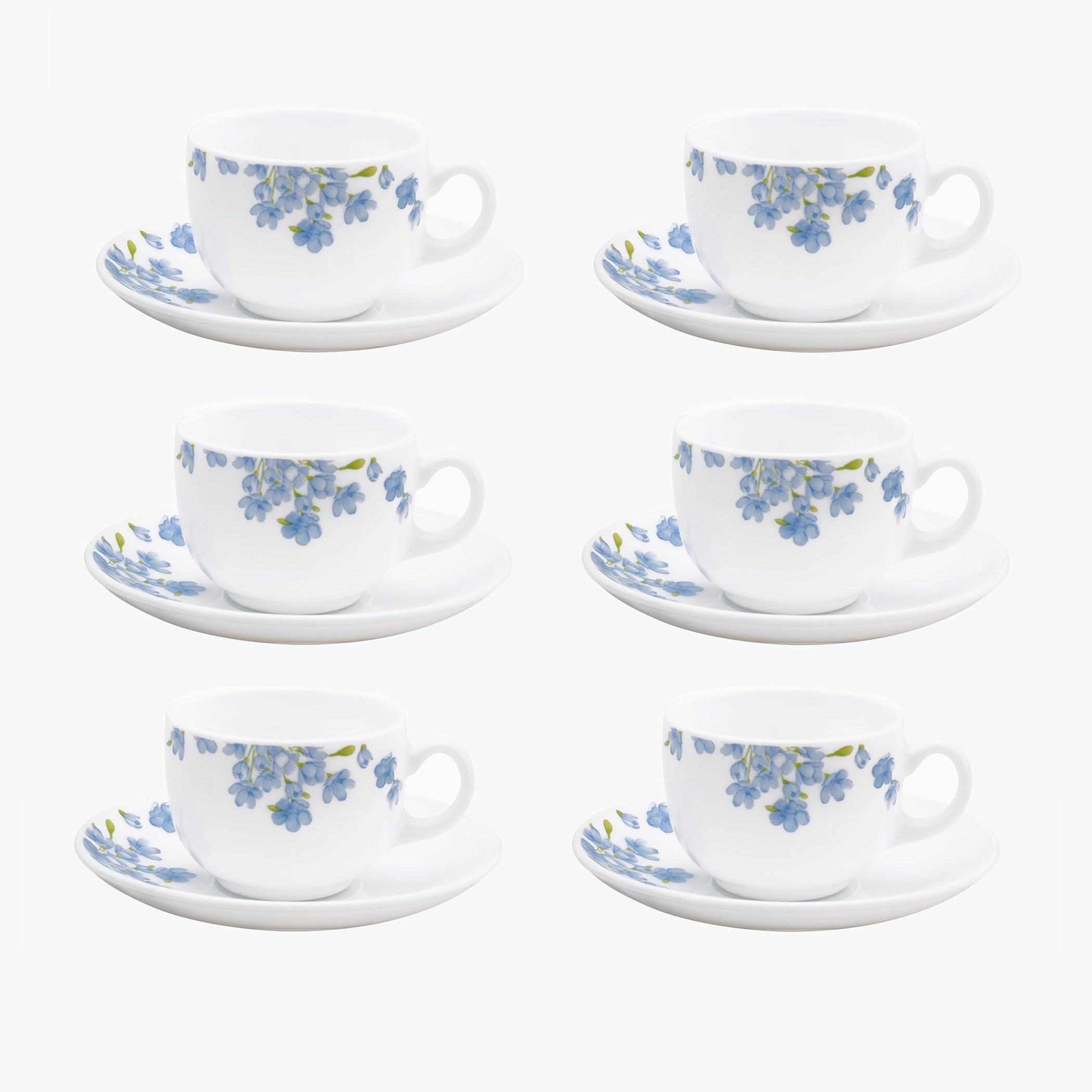 طقم فناجين بصحون 12 قطعة من لاوبالا - 160 مل-hbxhomeware-diningandtabletop-coffeeandteasets-image-1