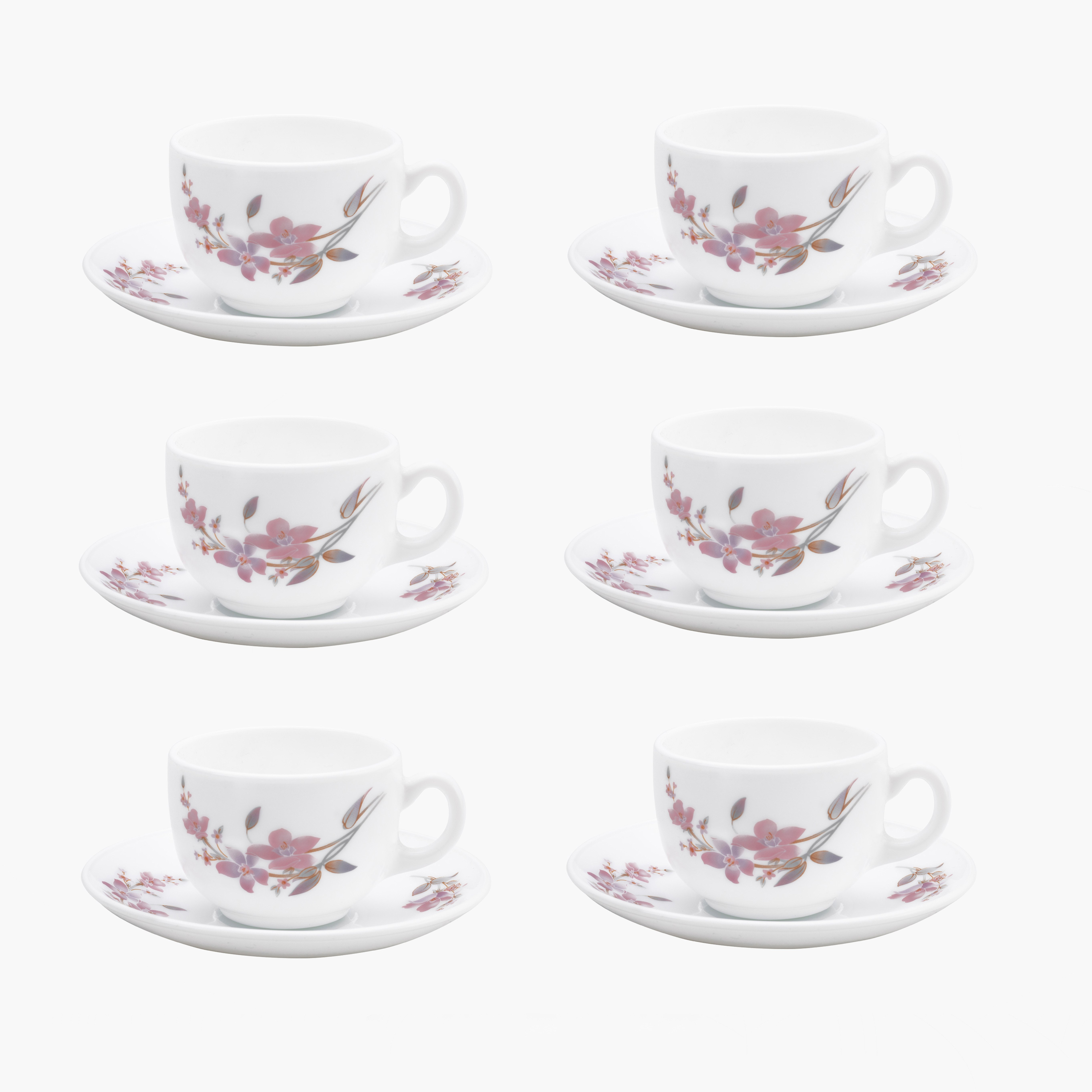 طقم فناجين مينيرفا وصحون 12 قطعة من لاوبالا - 220 مل-hbxhomeware-diningandtabletop-coffeeandteasets-image-1