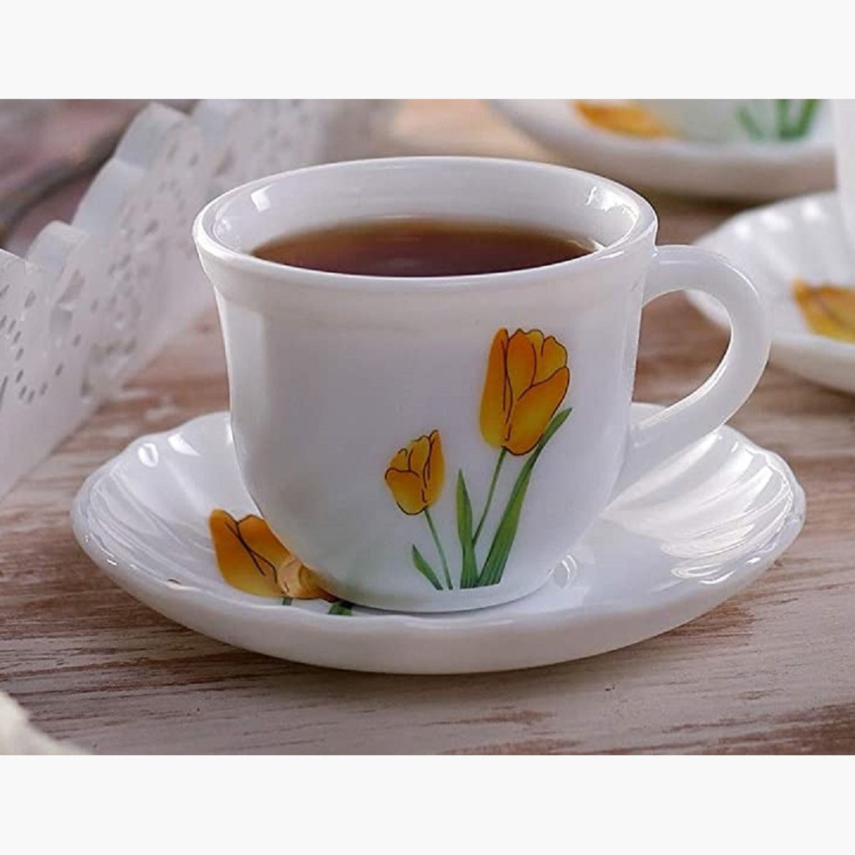 طقم فناجين وصحون 22 قطعة من لاوبالا توليب باشن - 220 مل-hbxhomeware-hbxkitchen-image-3