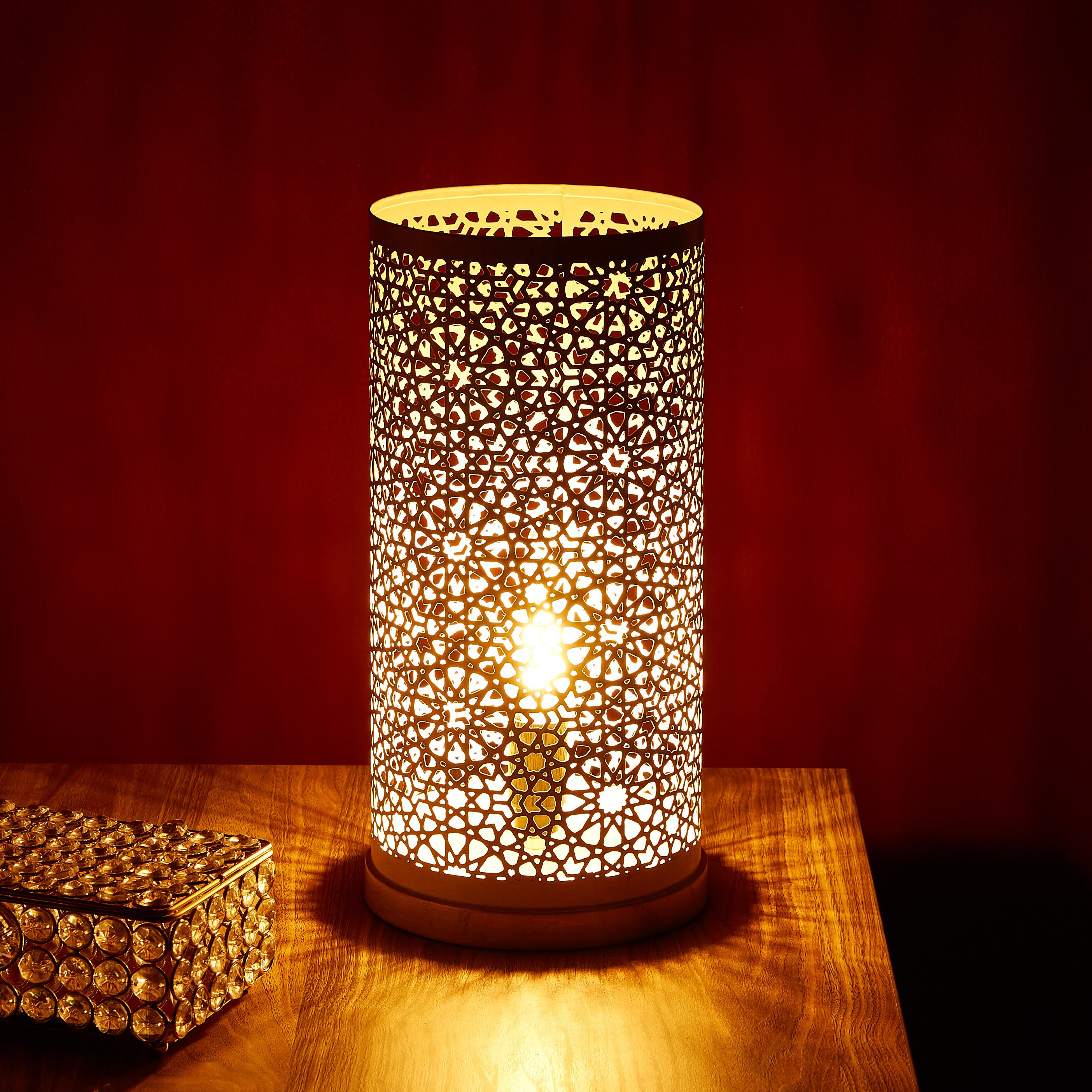 مصباح طاولة إسطواني من إثيري - 32 سم-hbxlivingroom-lighting-tablelamps-image-1