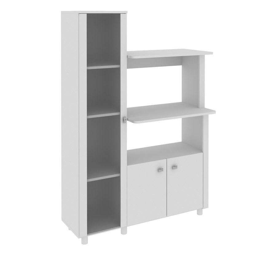 حامل ميكروويف مطبخي متعدد الأغراض بـ3 أبواب من زيوس-hbxfurniture-diningroom-buffetsandsideboards-image-2