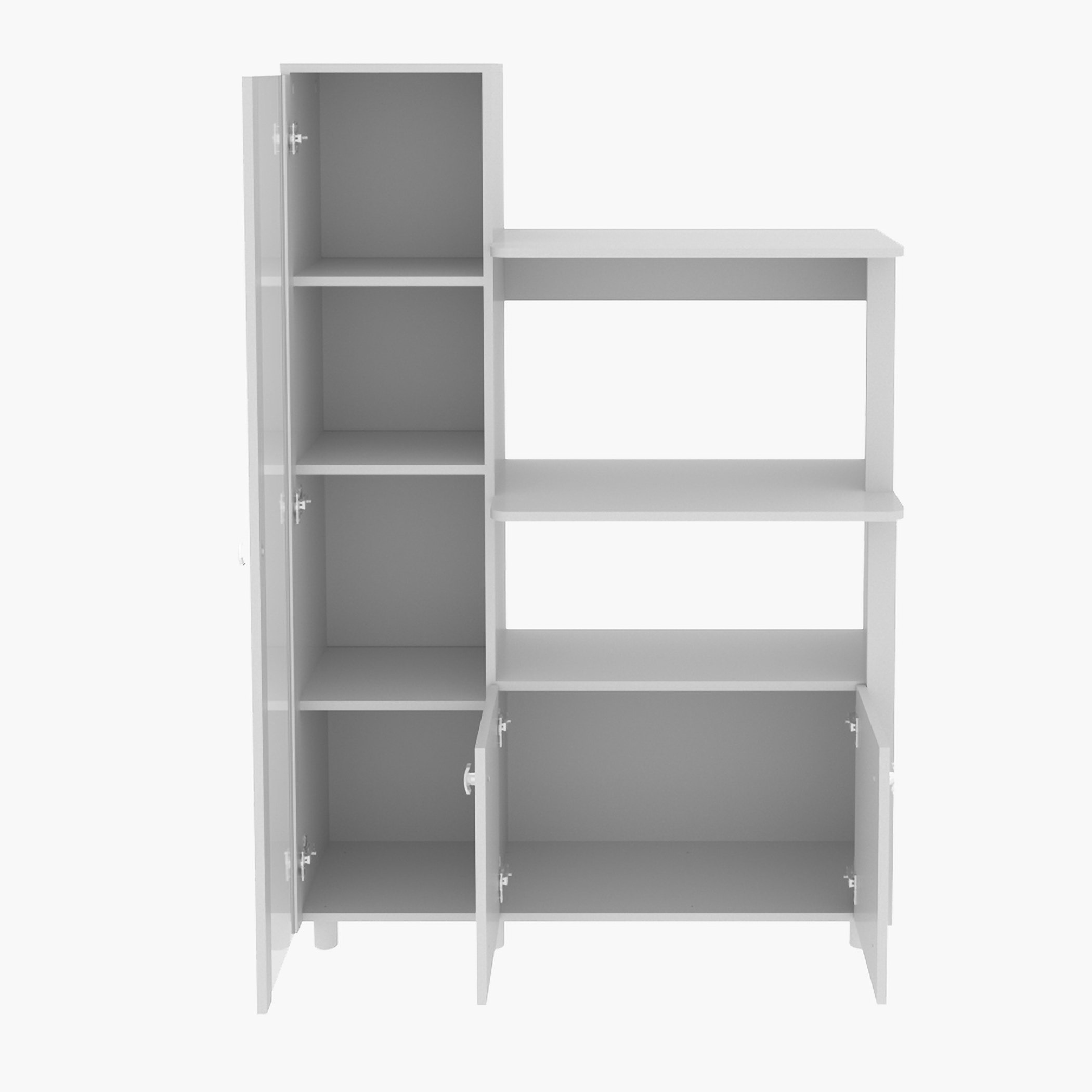 حامل ميكروويف مطبخي متعدد الأغراض بـ3 أبواب من زيوس-hbxfurniture-diningroom-buffetsandsideboards-image-7