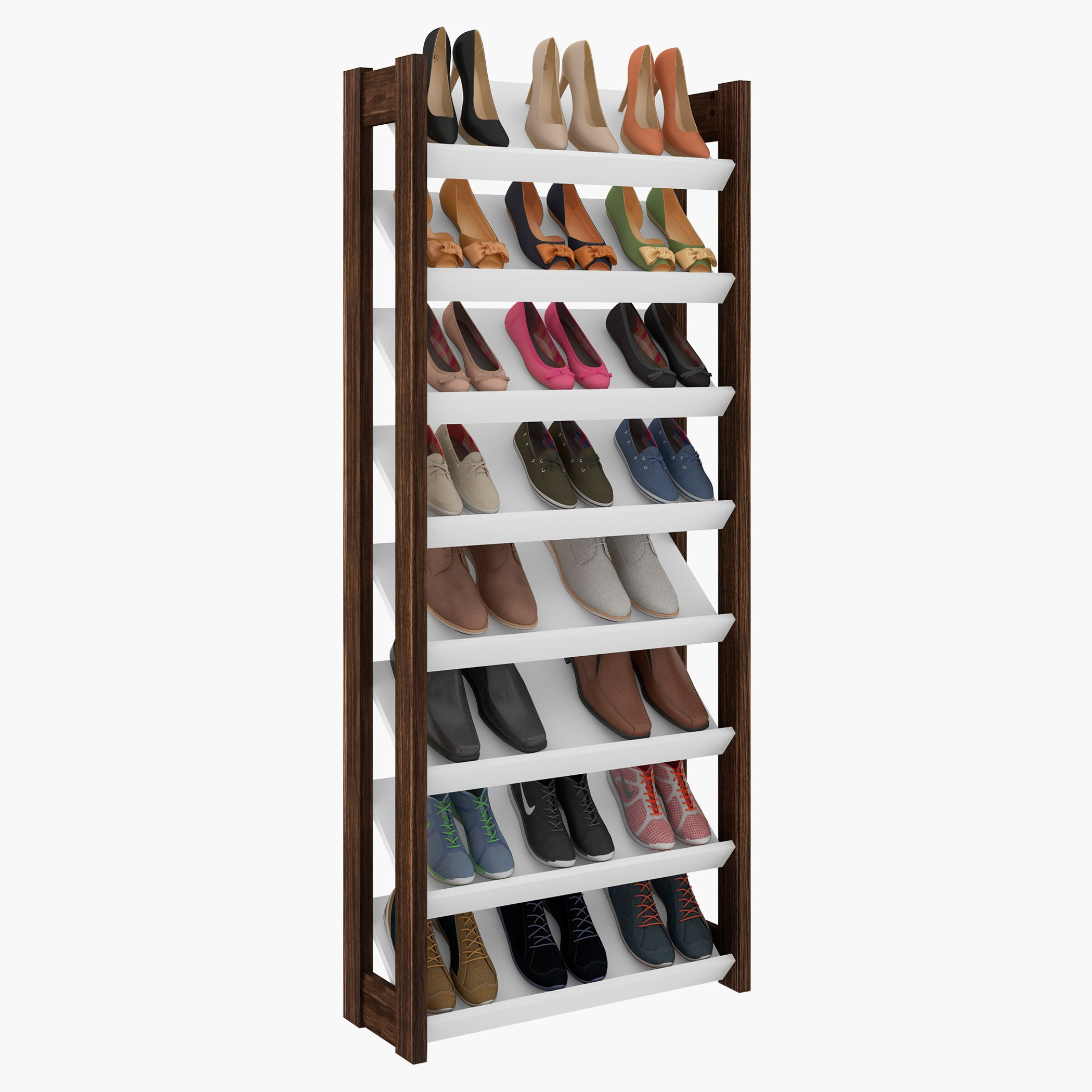 خزانة أحذية بـ8 طوابق لـ24 زوج أحذية من مالطا-hbxbedroom-shoecabinetsandracks-image-3