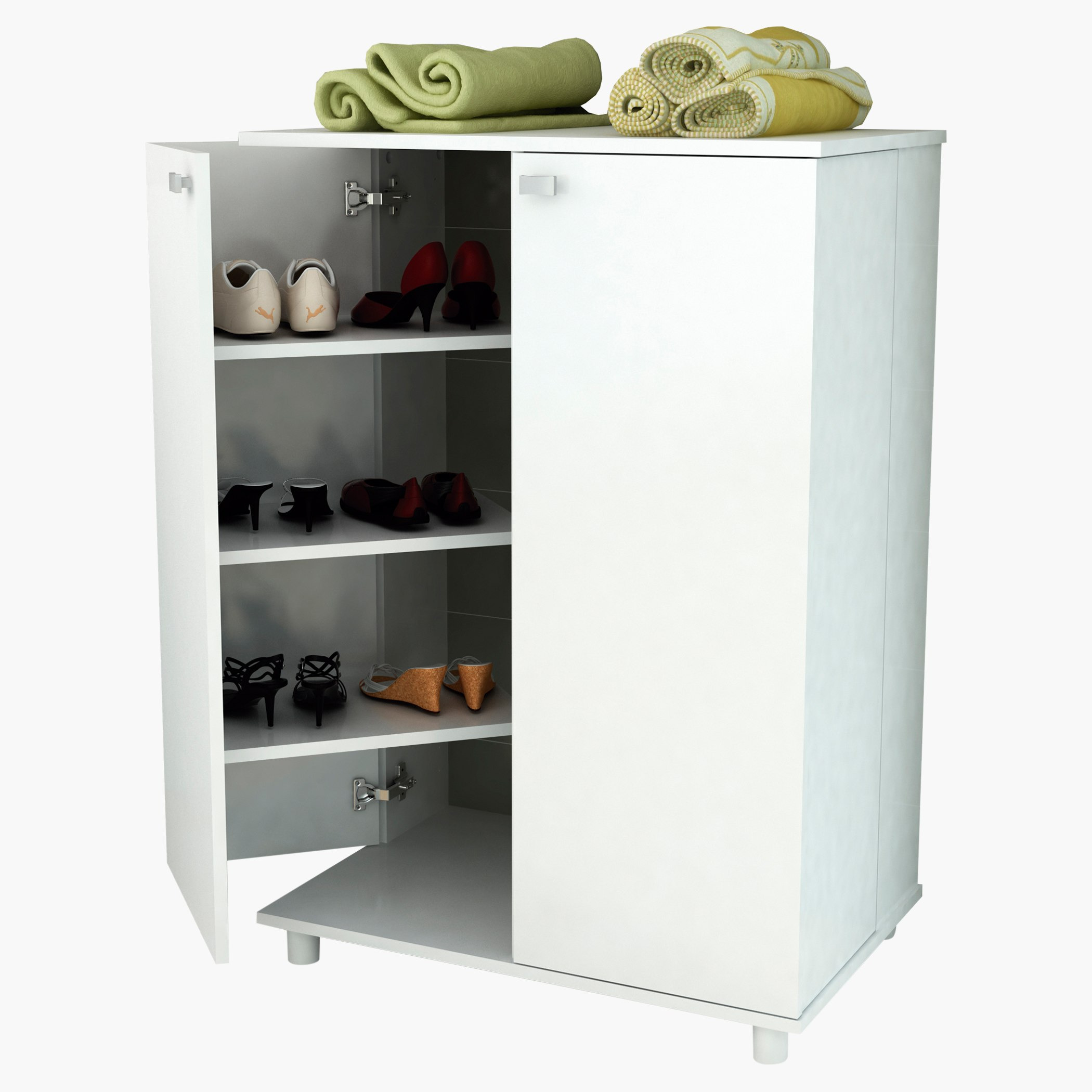 خزانة أحذية ببابين لـ 16 زوج من إي سي زيوس-hbxbedroom-shoecabinetsandracks-image-4