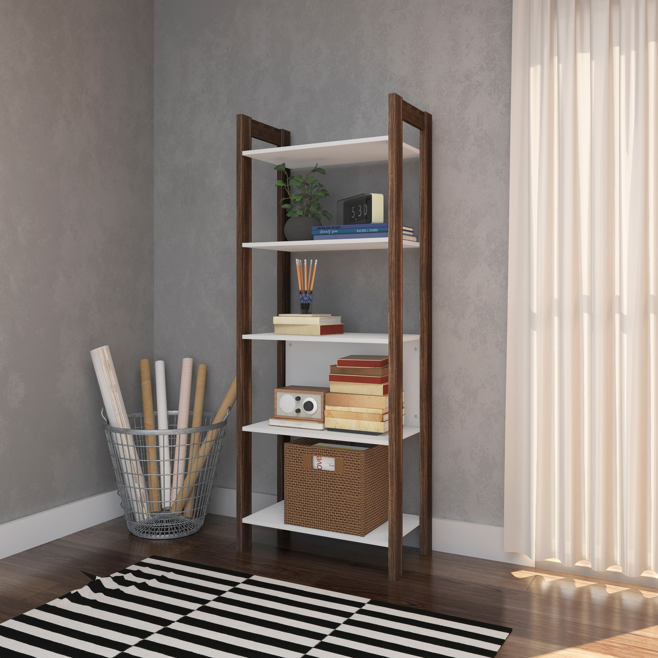 Zeus Multipurpose Bookcase-hbxfurniture-office-bookcases-image-1