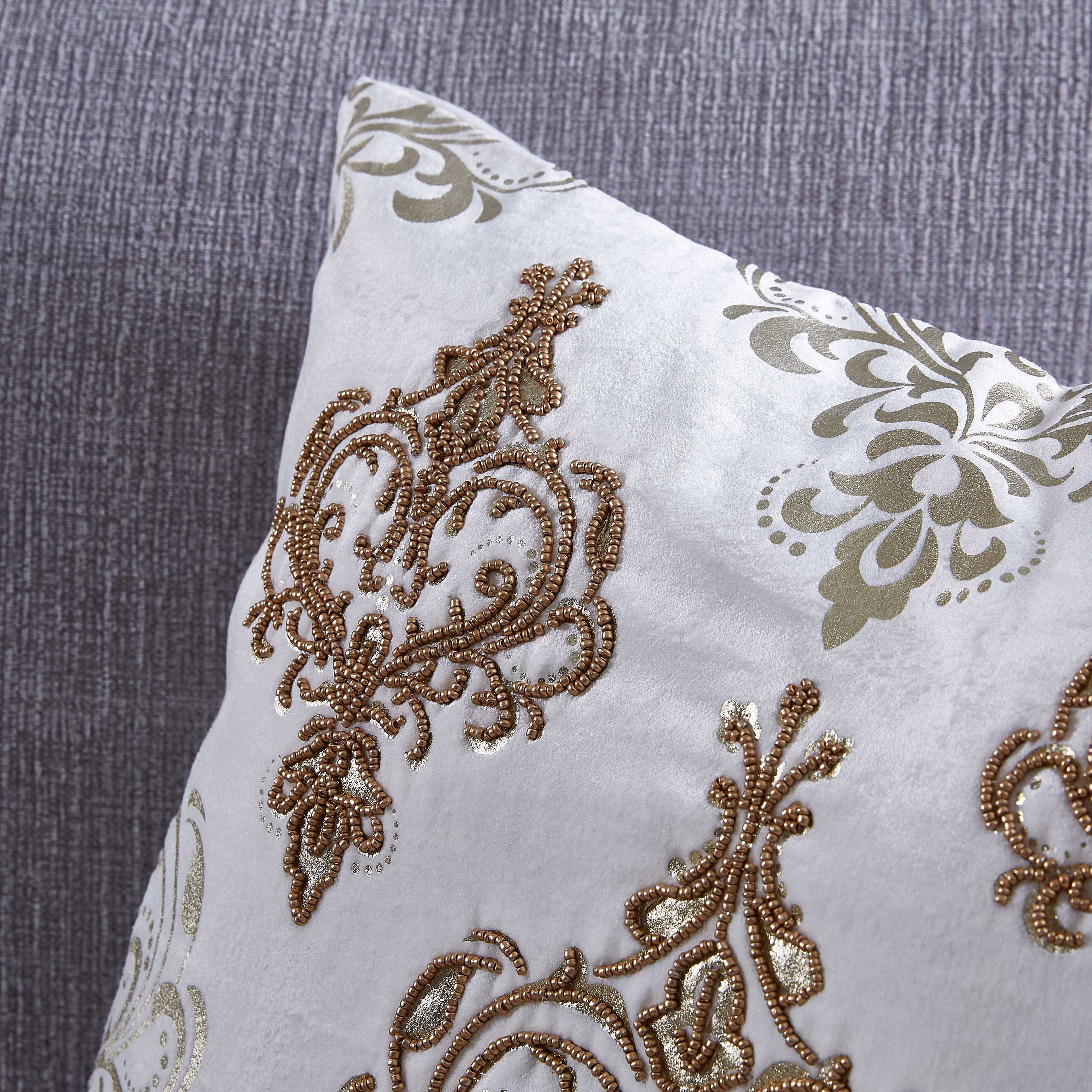 وسادة محشوة بطبعات  رقائق معدنية من ألمورا - 45x45 سم-hbxlivingroom-furnishings-cushionsandcovers-filledcushions-image-2