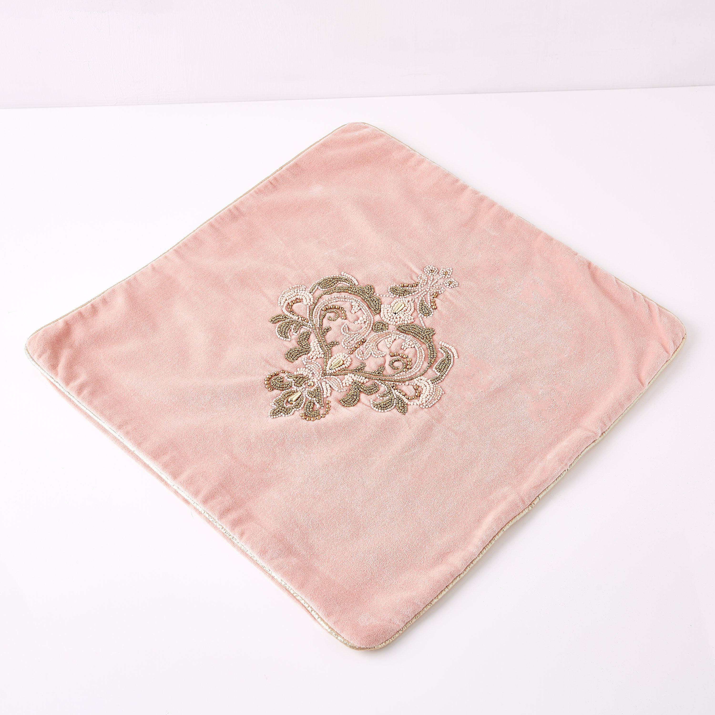 Almora Embellished Filled Cushion - 45x45 cm-hbxlivingroom-furnishings-cushionsandcovers-filledcushions-image-5