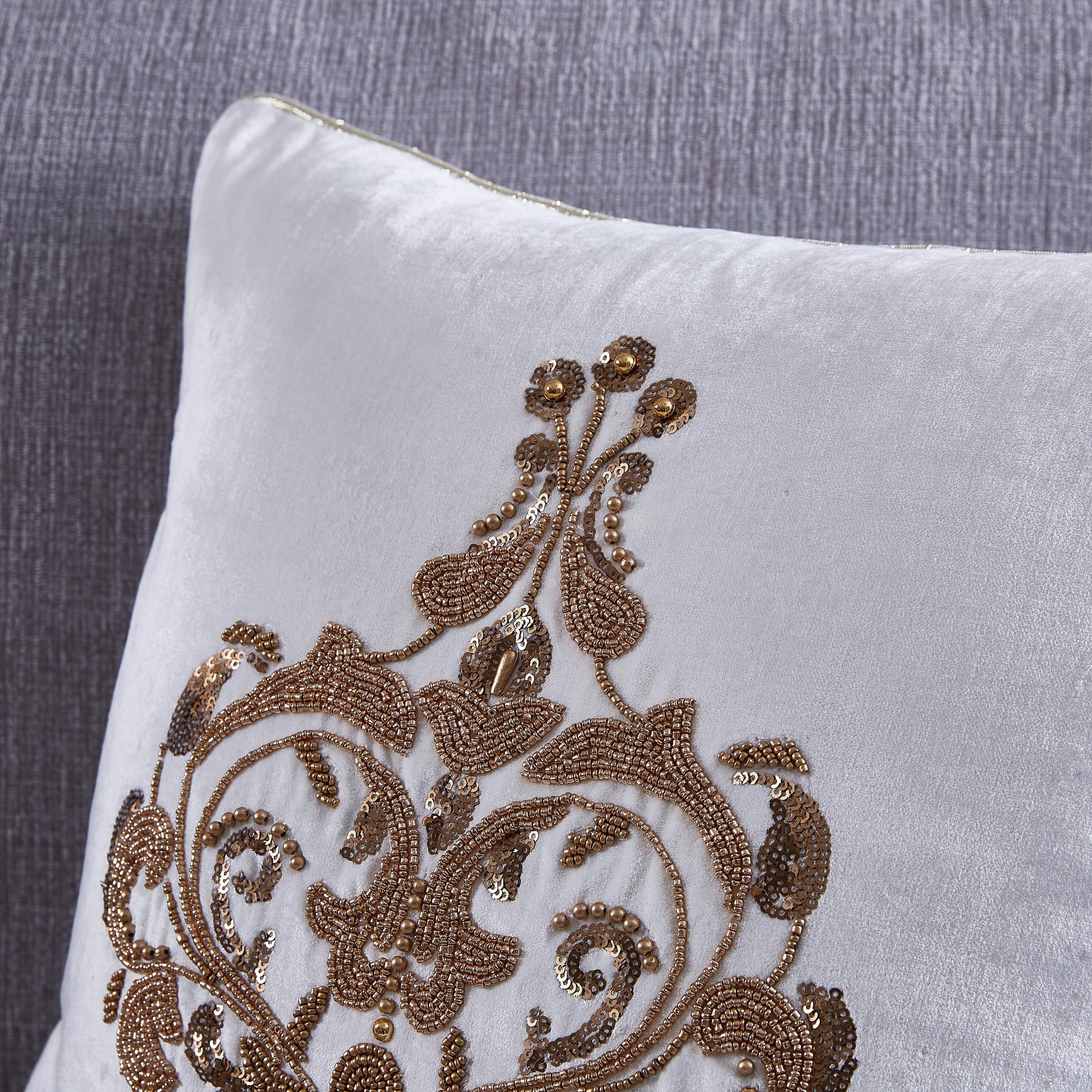 وسادة محشوة بطبعات  رقائق معدنية من ألمورا - 45x45 سم-hbxlivingroom-furnishings-cushionsandcovers-filledcushions-image-2