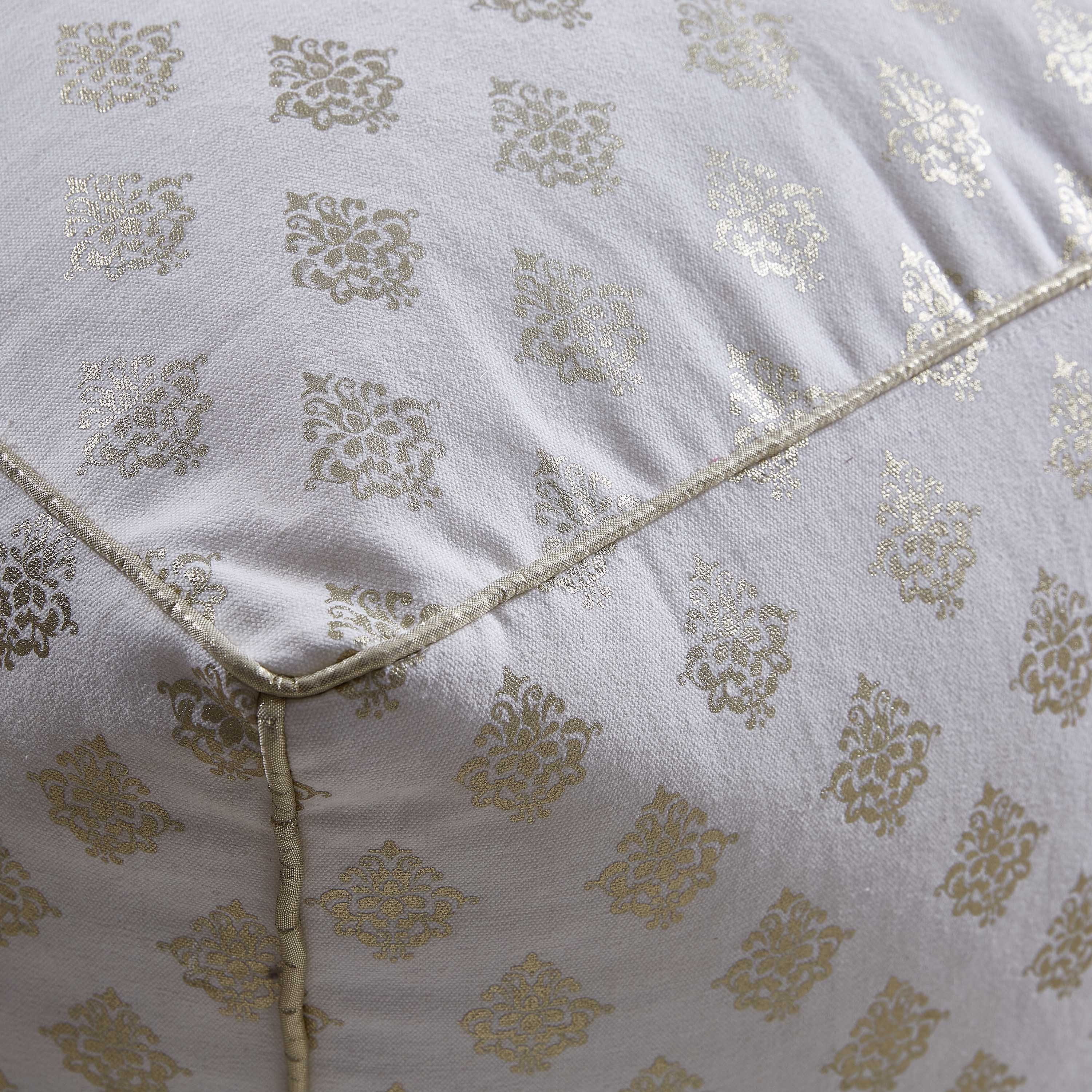 Sirohi Printed Pouf-hbxlivingroom-sofasandarmchairs-ottomansandfootstools-image-2